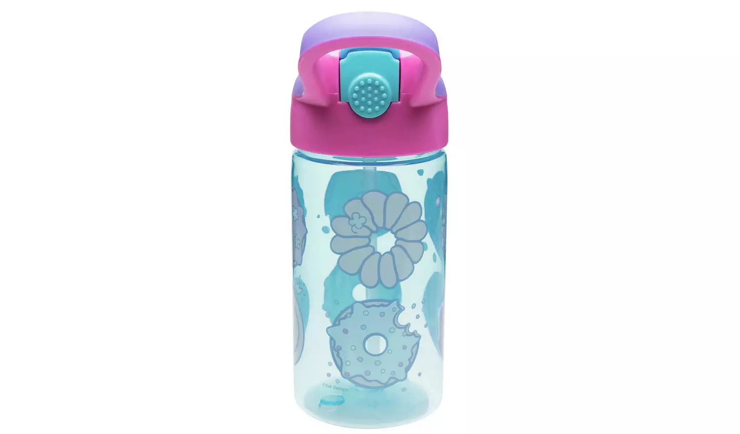 Zak Generic Set of 2 Flamingo & Donut Bottles