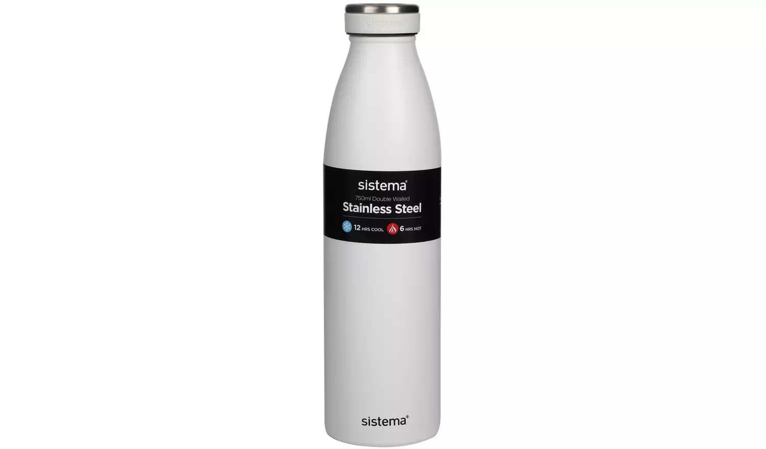 Sistema Hydrate Multicolour Stainless Steel Bottle - 750ml