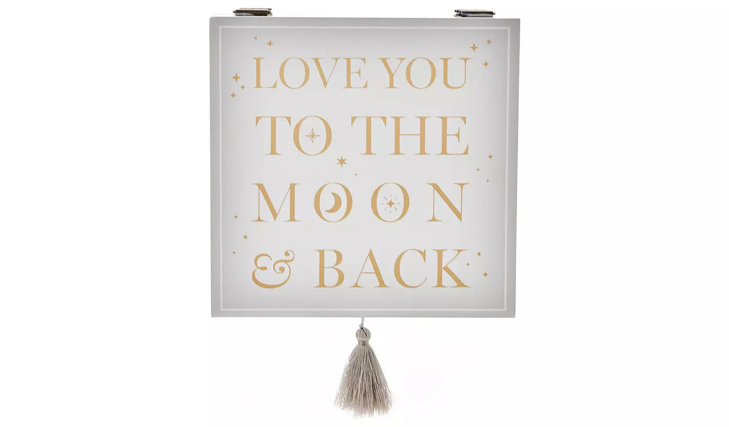 Bambino Moon & Back Wooden Keepsake Box