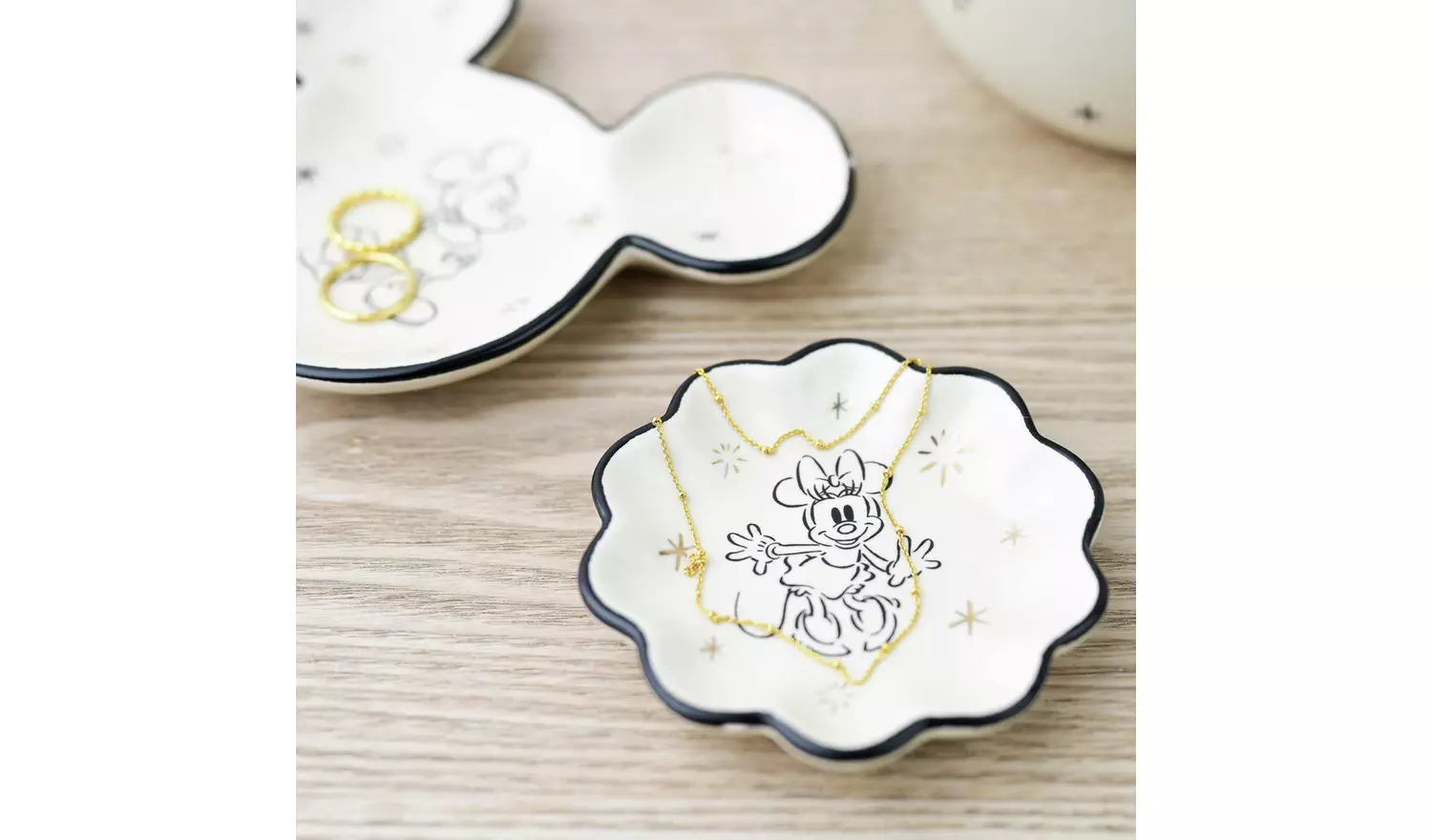 Disney Mickey And Minnie Mouse Trinket Dishes