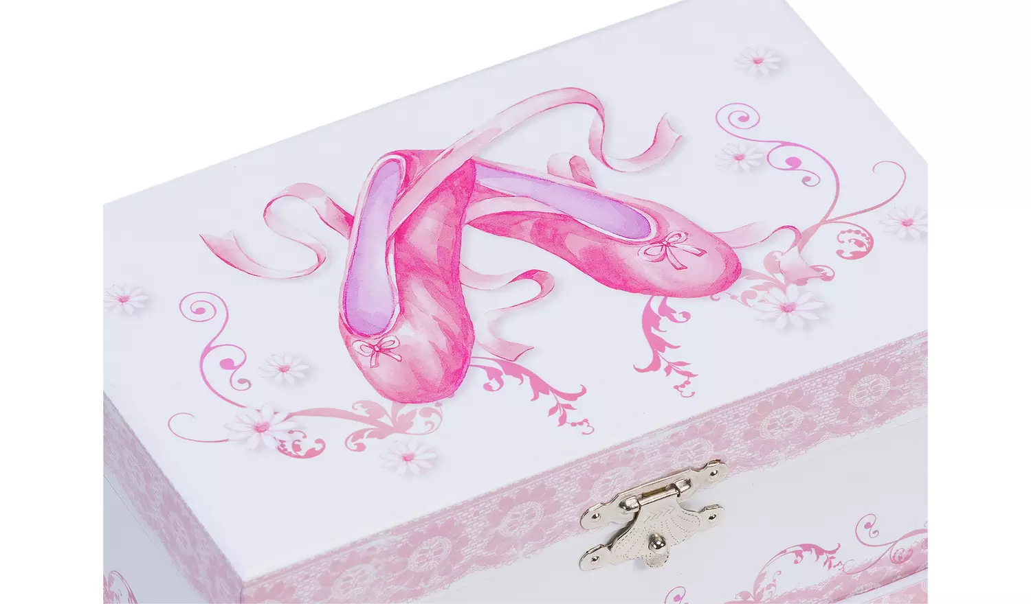 Mele Ballet Shoe Musical Jewellery Box
