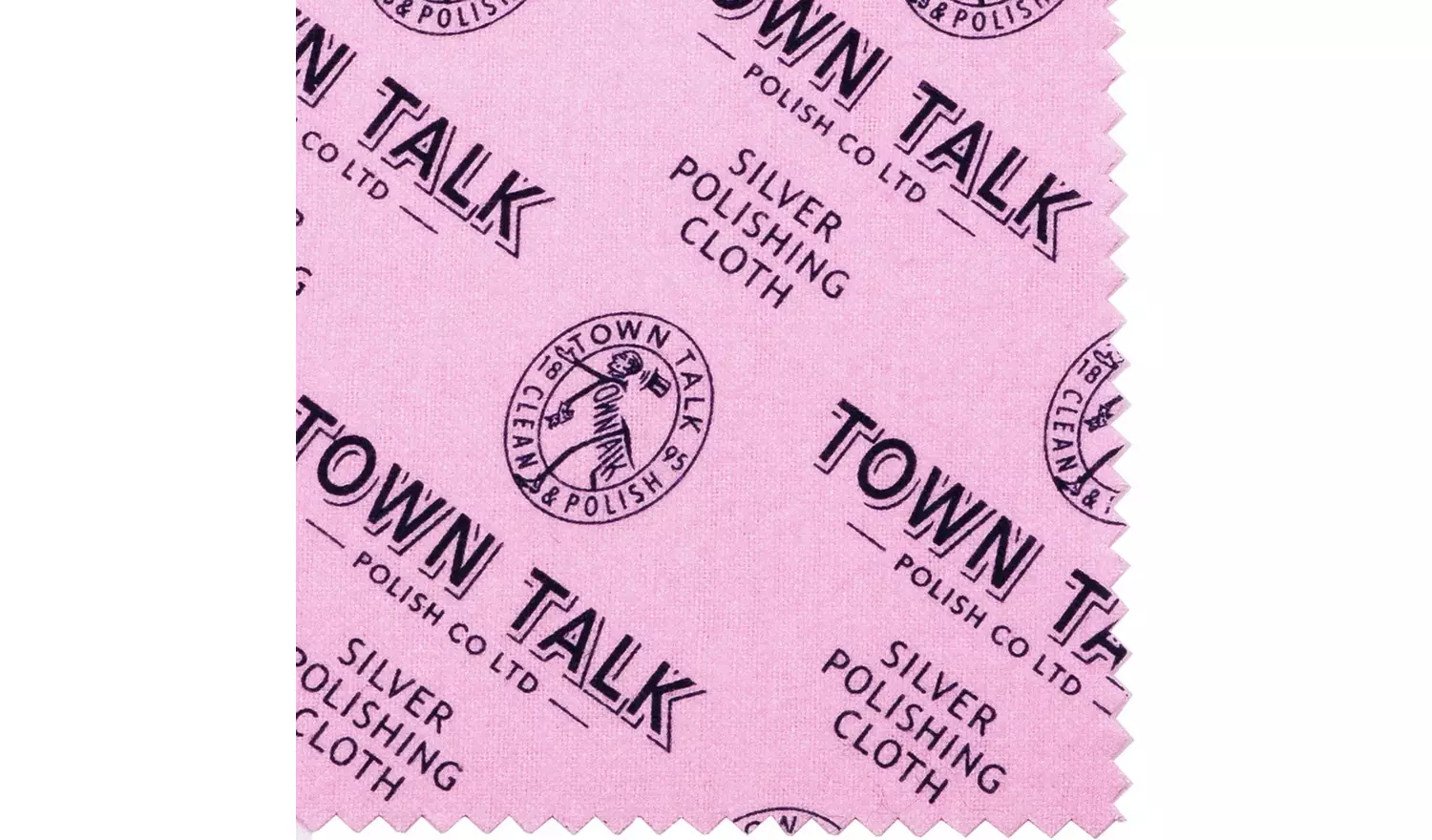 Town Talk Jewellery Polishing Cloth - Silver