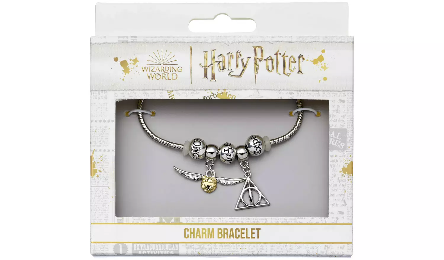 Harry Potter Silver Colour Charm Bracelet