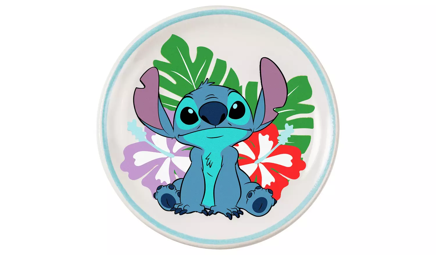 Disney Lilo and Stitch Stud Earrings and Trinket Tray Set