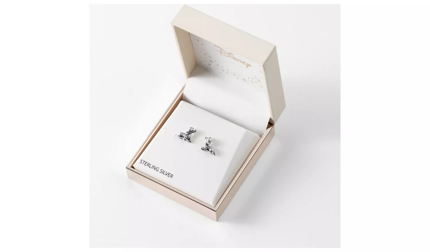 Disney 925 Sterling Silver Bambi Stud Earrings