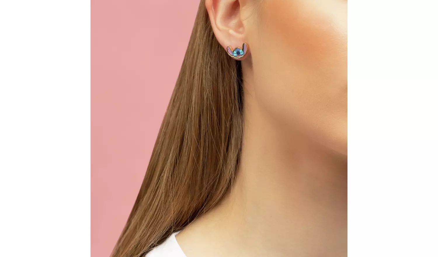 Disney Lilo & Stitch Multicoloured Enamel Stud Earring Set