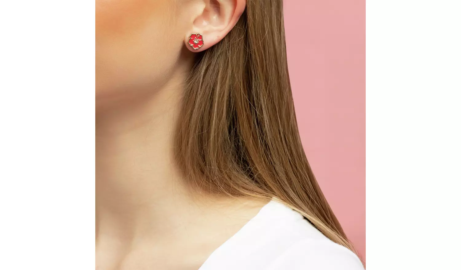 Disney Lilo & Stitch Multicoloured Enamel Stud Earring Set