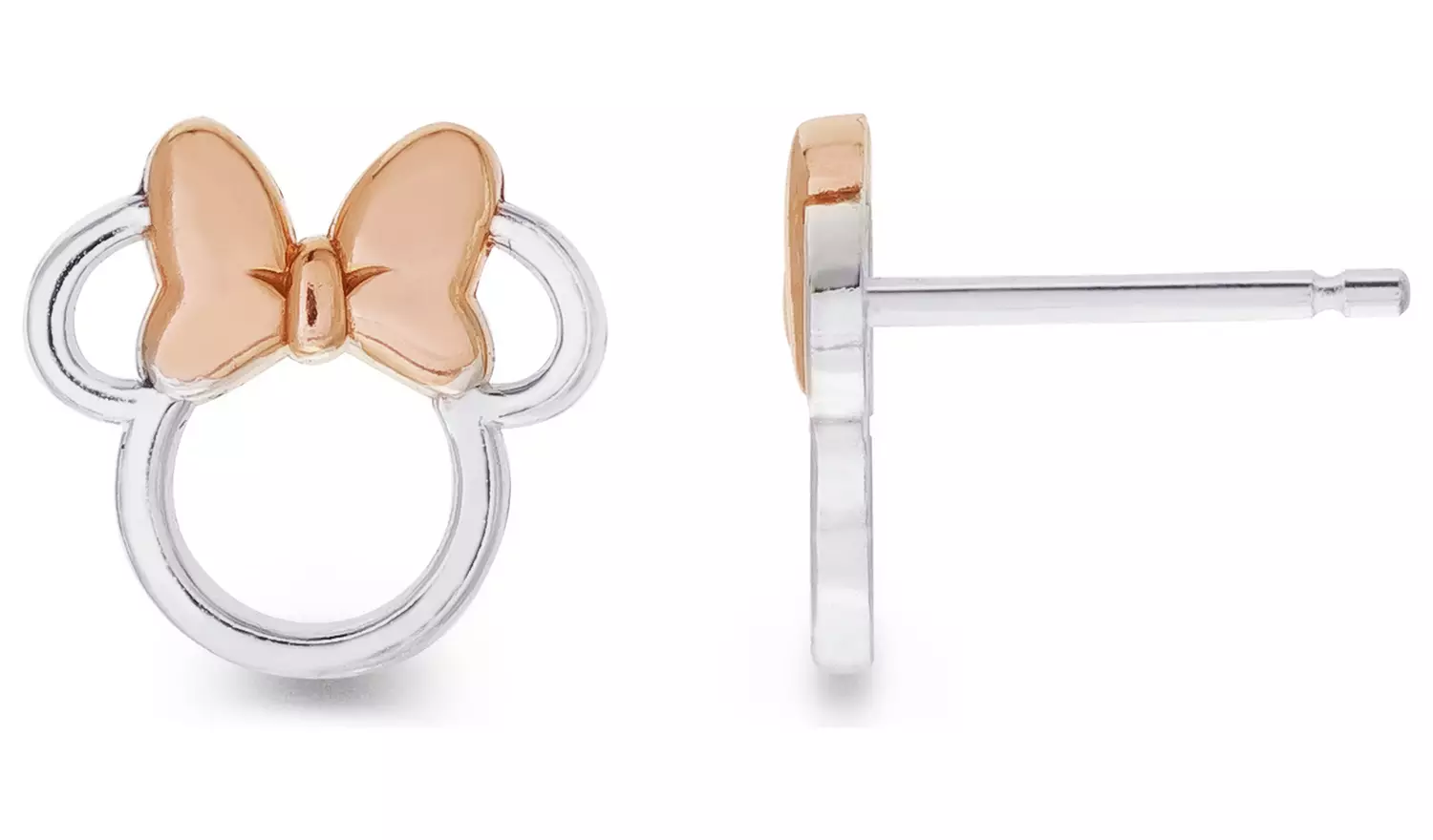 Disney Minnie Mouse Silhouette Stud Earrings