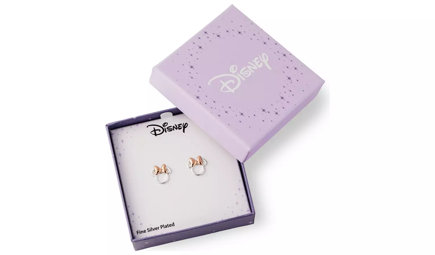 Disney Minnie Mouse Silhouette Stud Earrings
