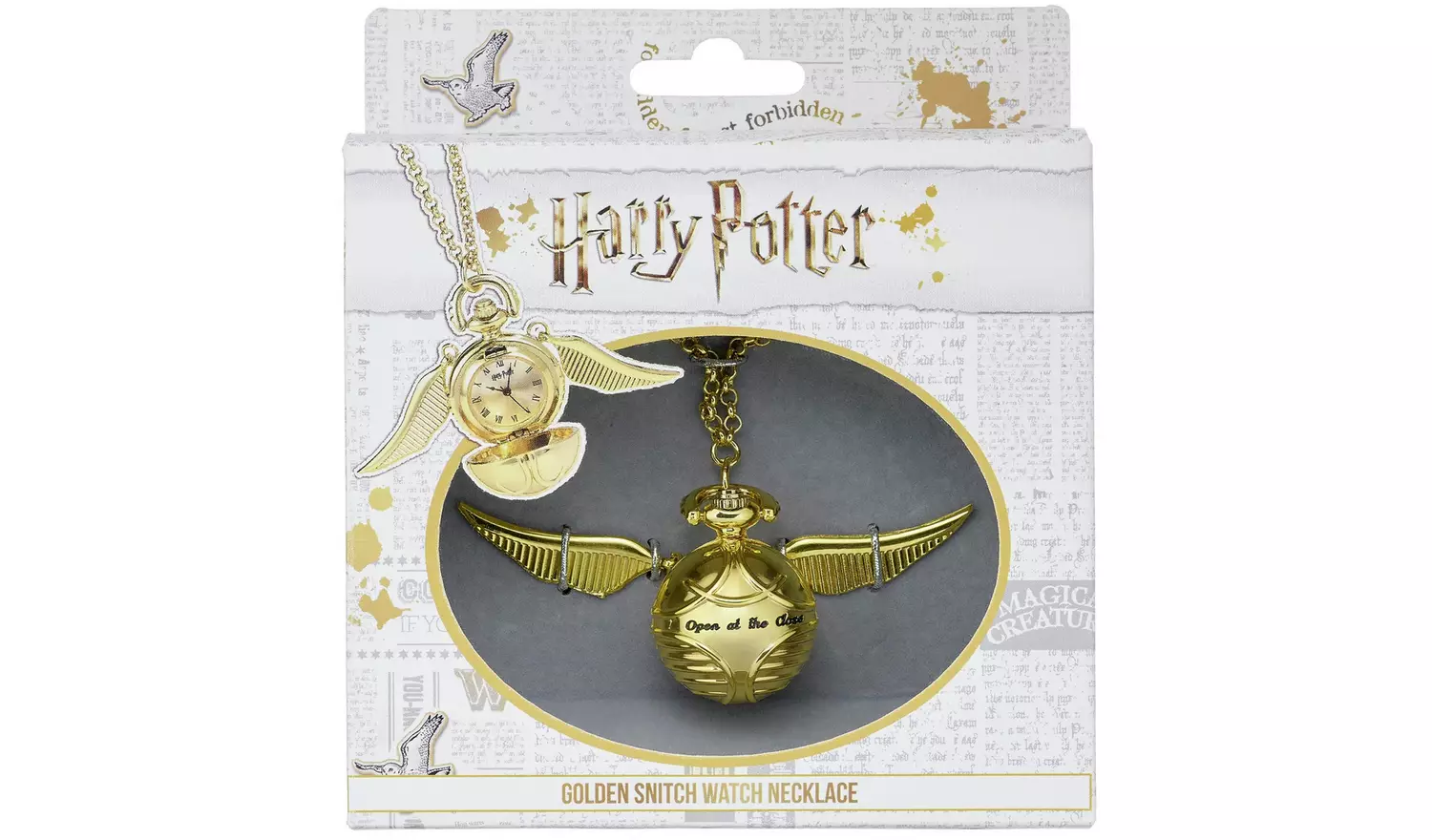 Harry Potter Golden Snitch Watch and 25 Inch Pendant