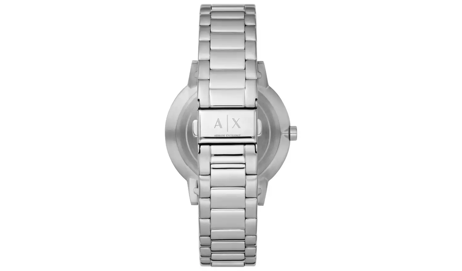 Armani Exchange Cayde Stainless Steel Watch And Bracelet Set