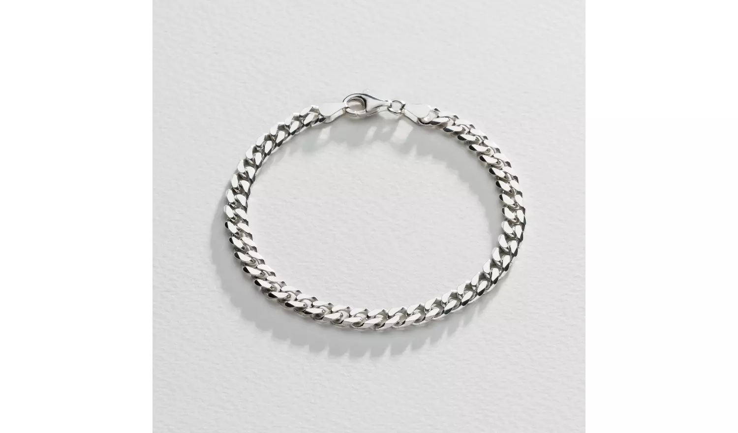 Revere Sterling Silver 8.5 inch Solid Curb Bracelet