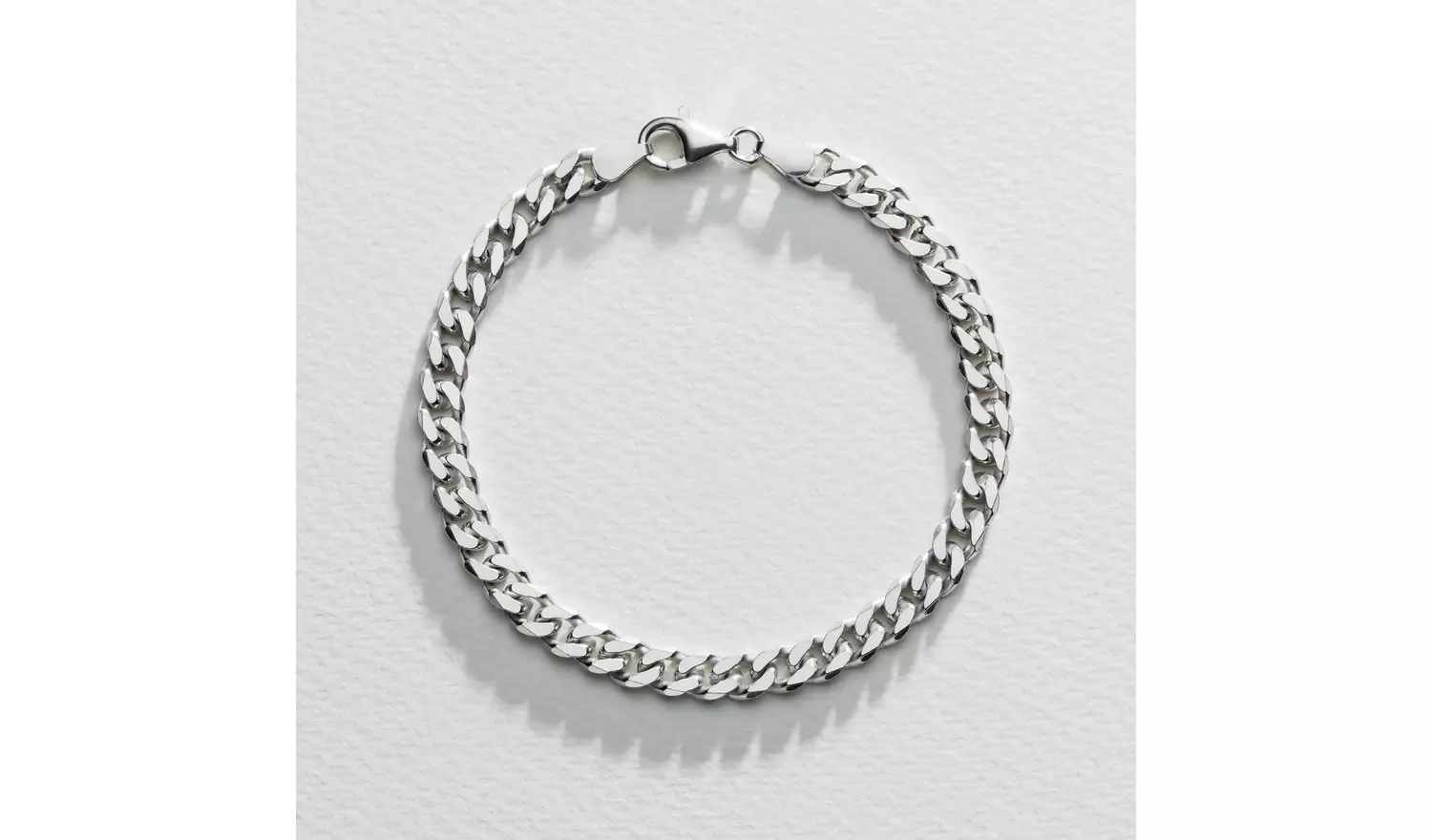 Revere Sterling Silver 8.5 inch Solid Curb Bracelet