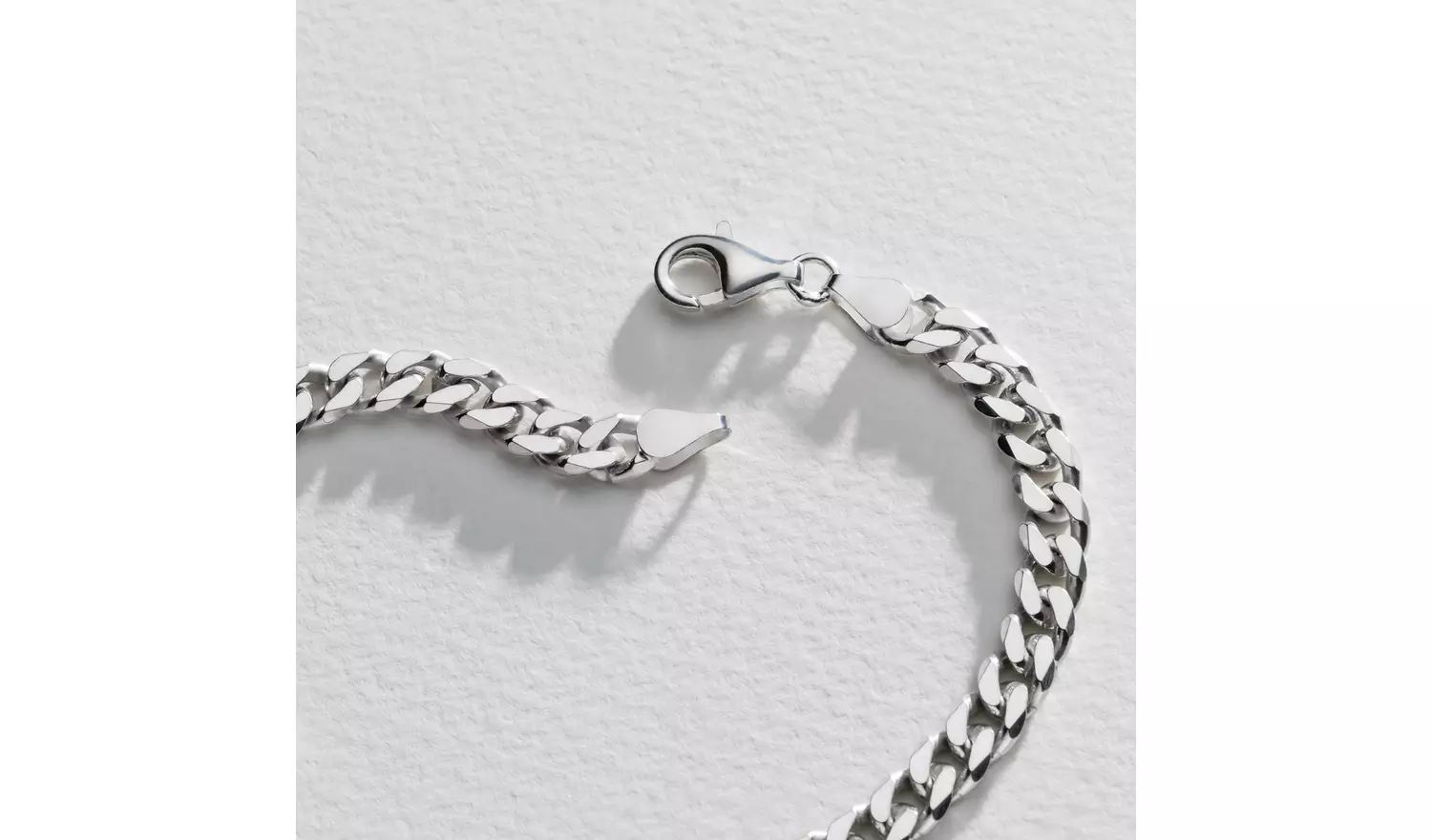 Revere Sterling Silver 8.5 inch Solid Curb Bracelet