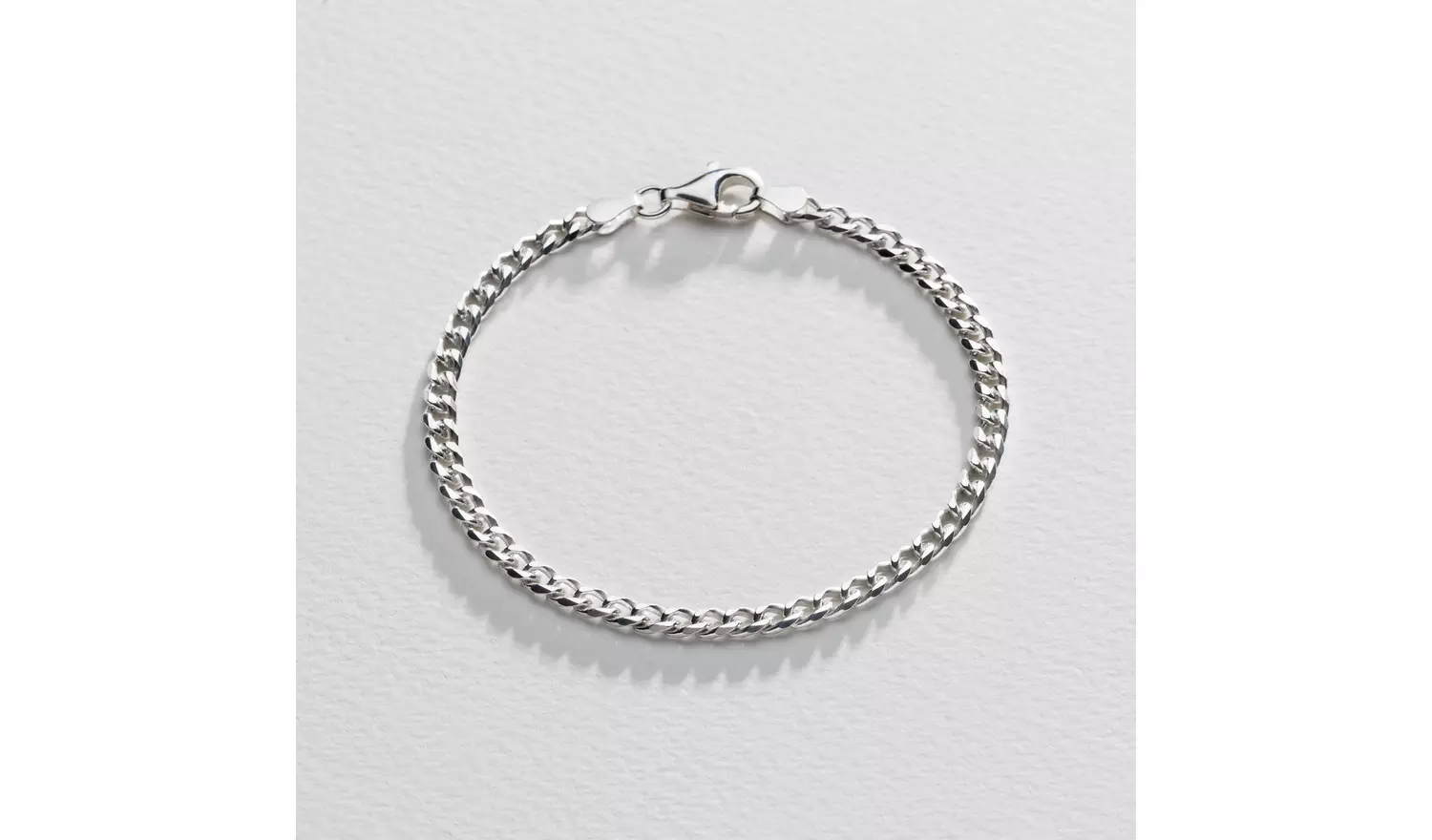 Revere Sterling Silver 8 inch Solid Curb Bracelet