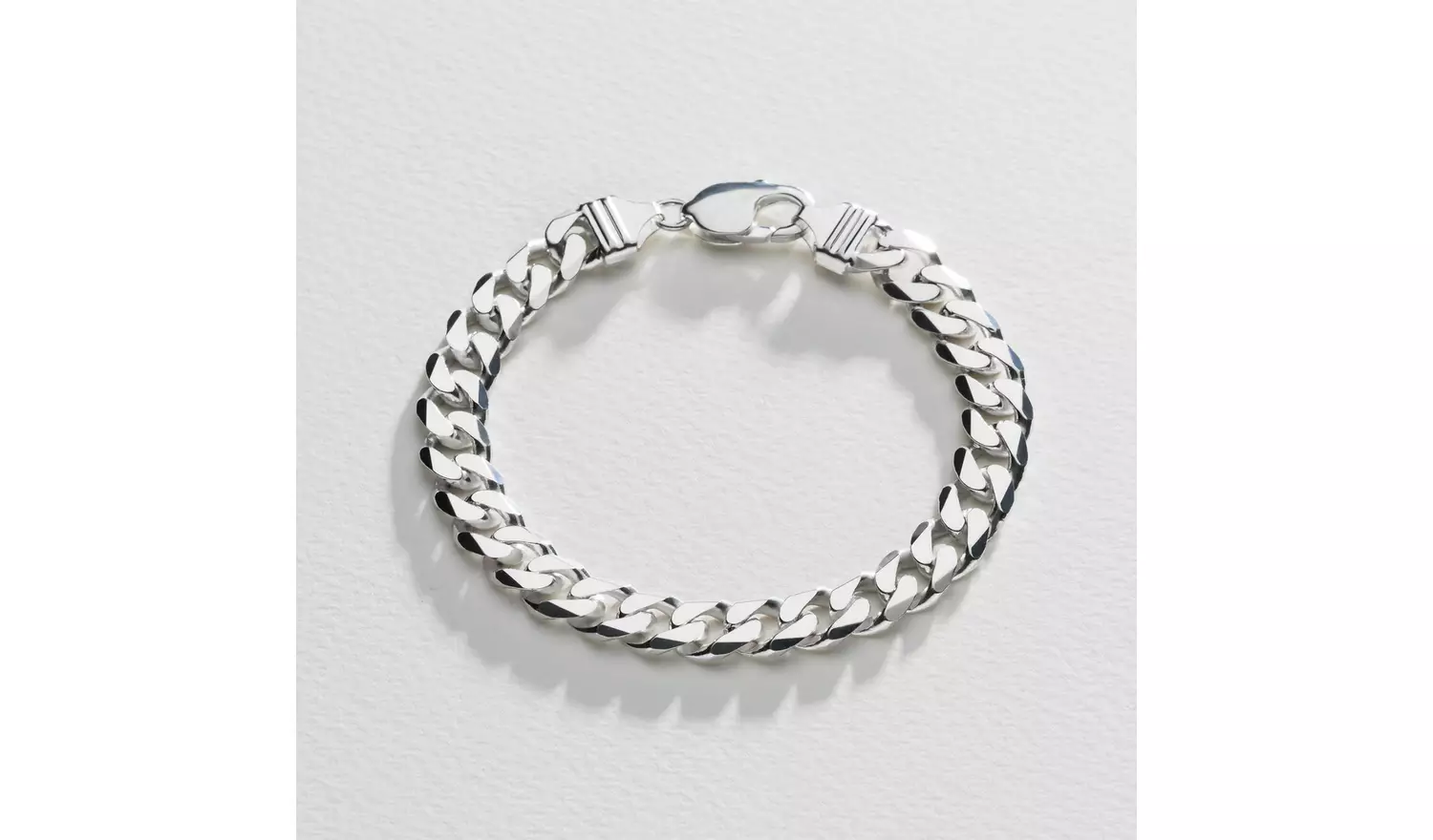 Revere Sterling Silver Solid Curb Bracelet