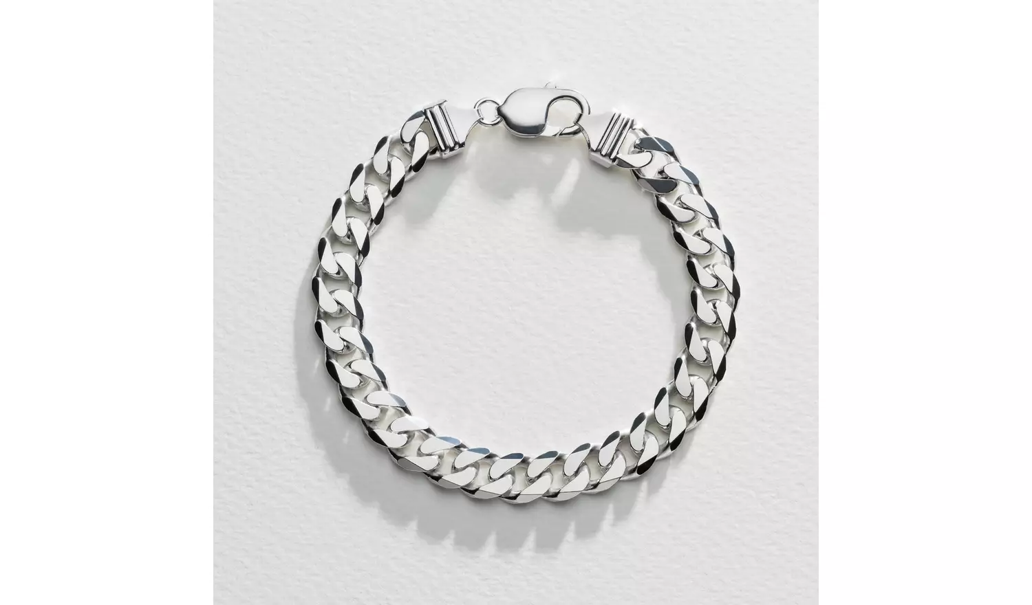 Revere Sterling Silver Solid Curb Bracelet