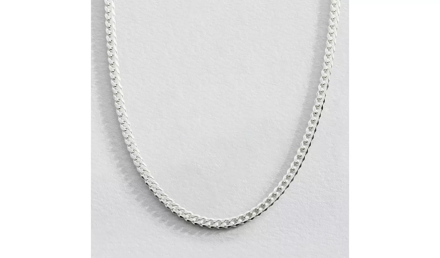 Revere Sterling Silver Curb Chain 24 Inch