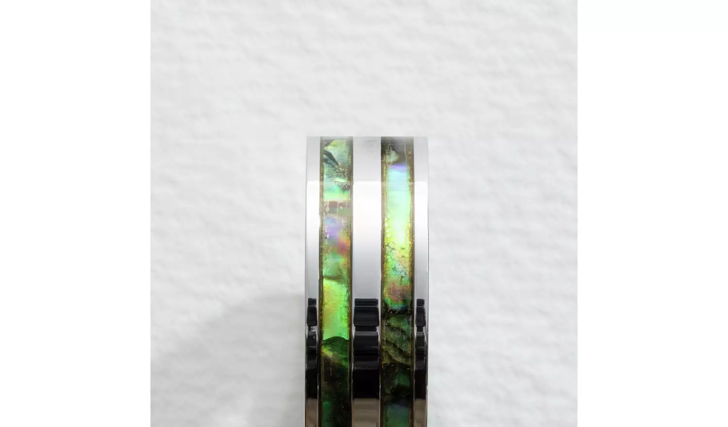 Revere Men's Stainless Steel Ring - Size U