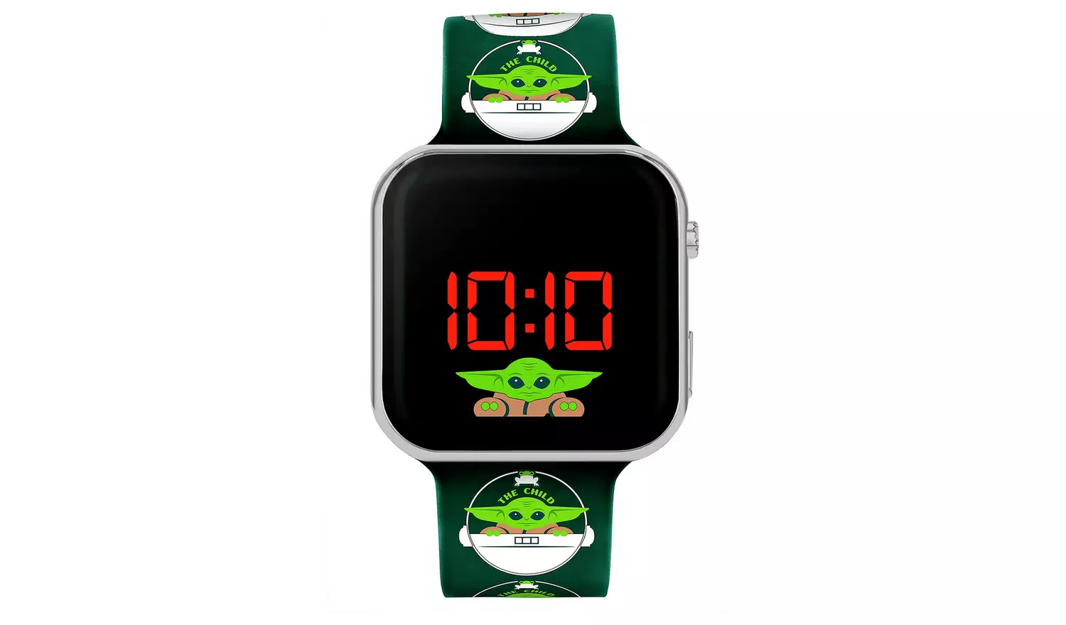 Disney Kids Black Star Wars Mandalorian Watch