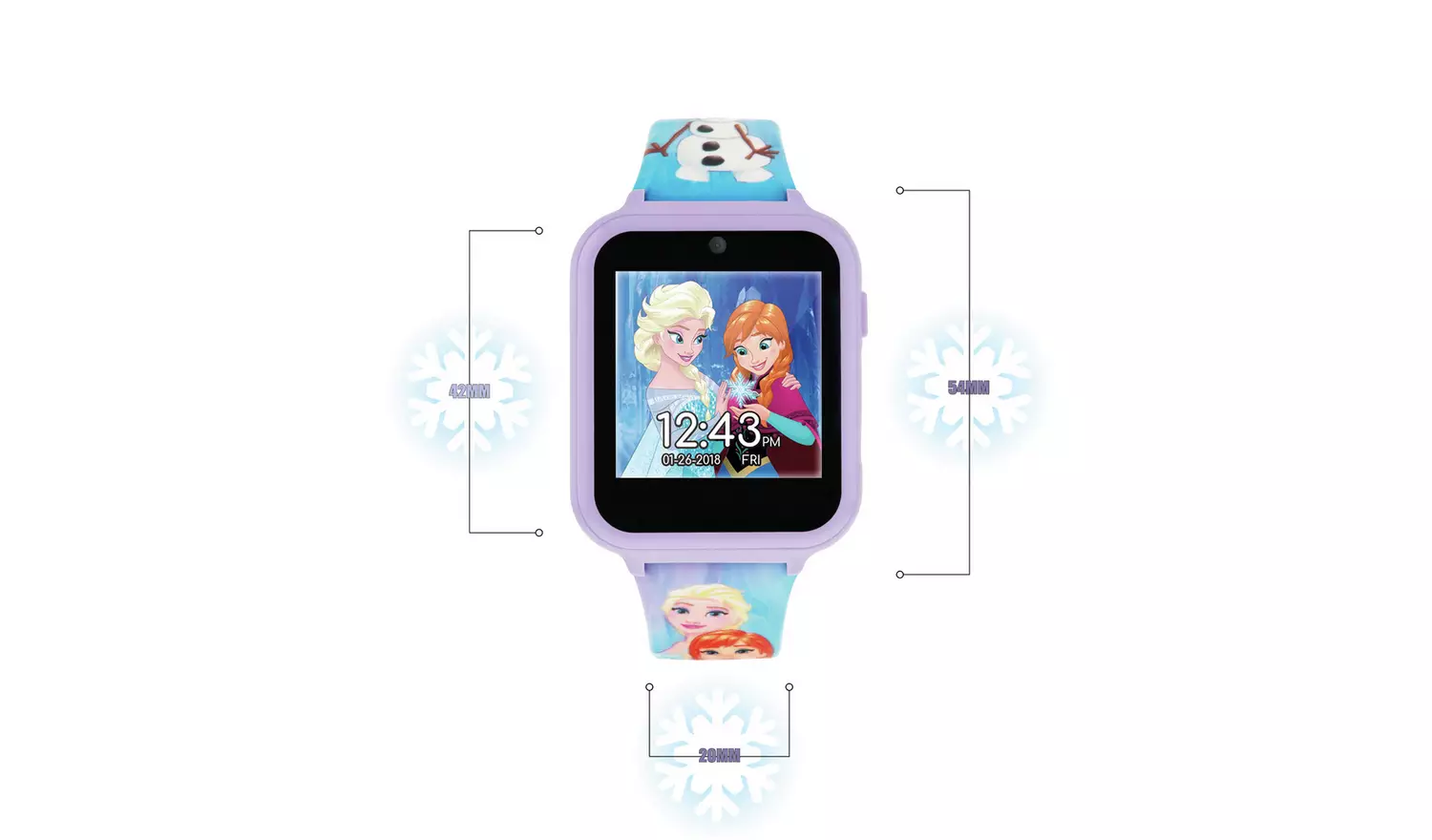 Disney Kids Purple Frozen Interactive Watch