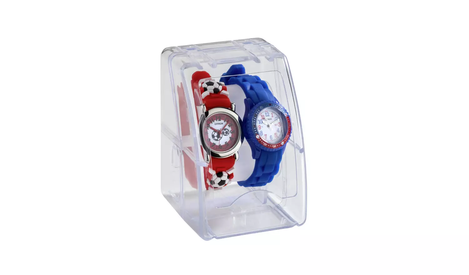 Citron Silicone Character Strap Children's Watch - Set of 2