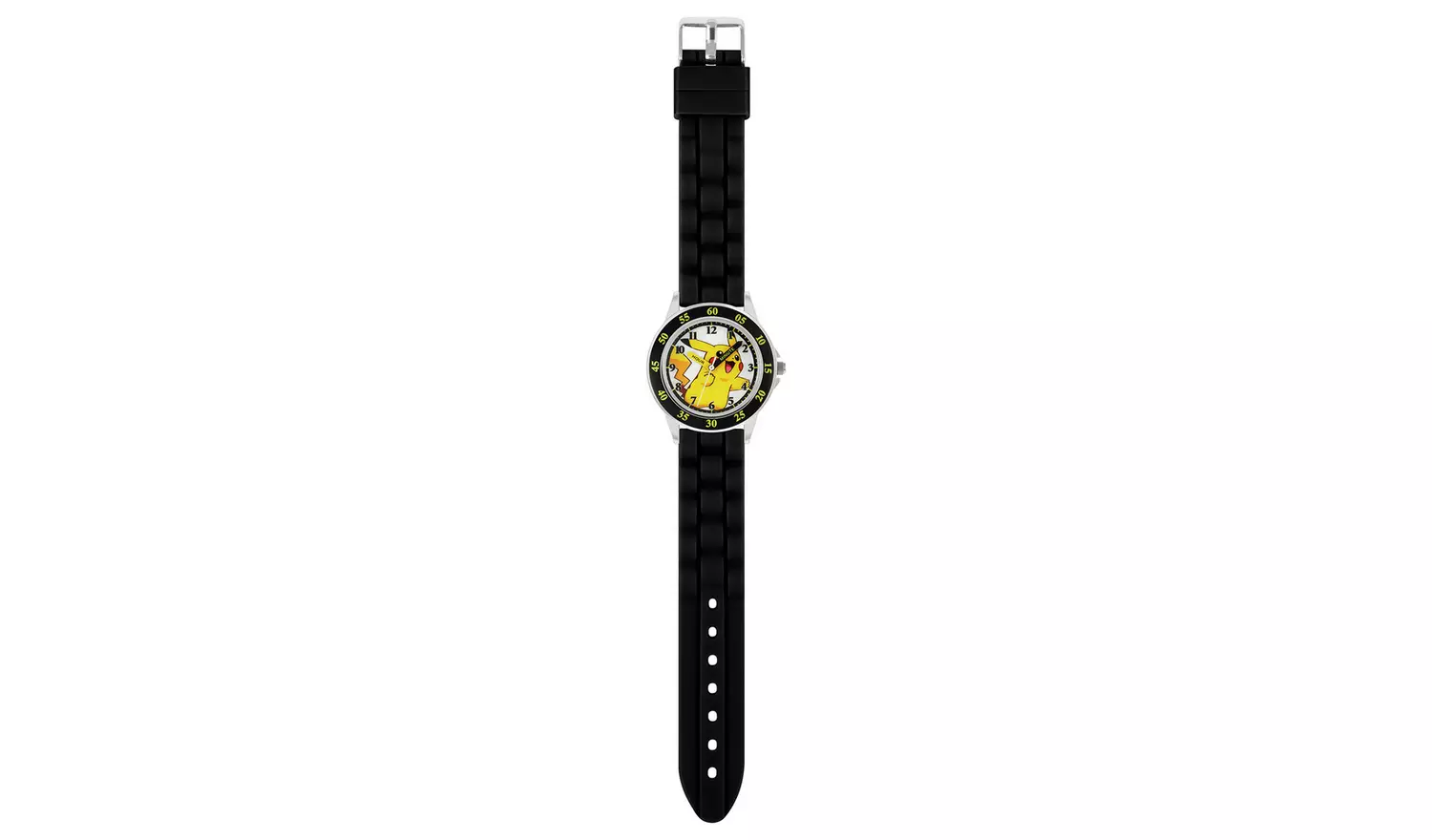 Pokemon Black Time Teacher Strap Watch
