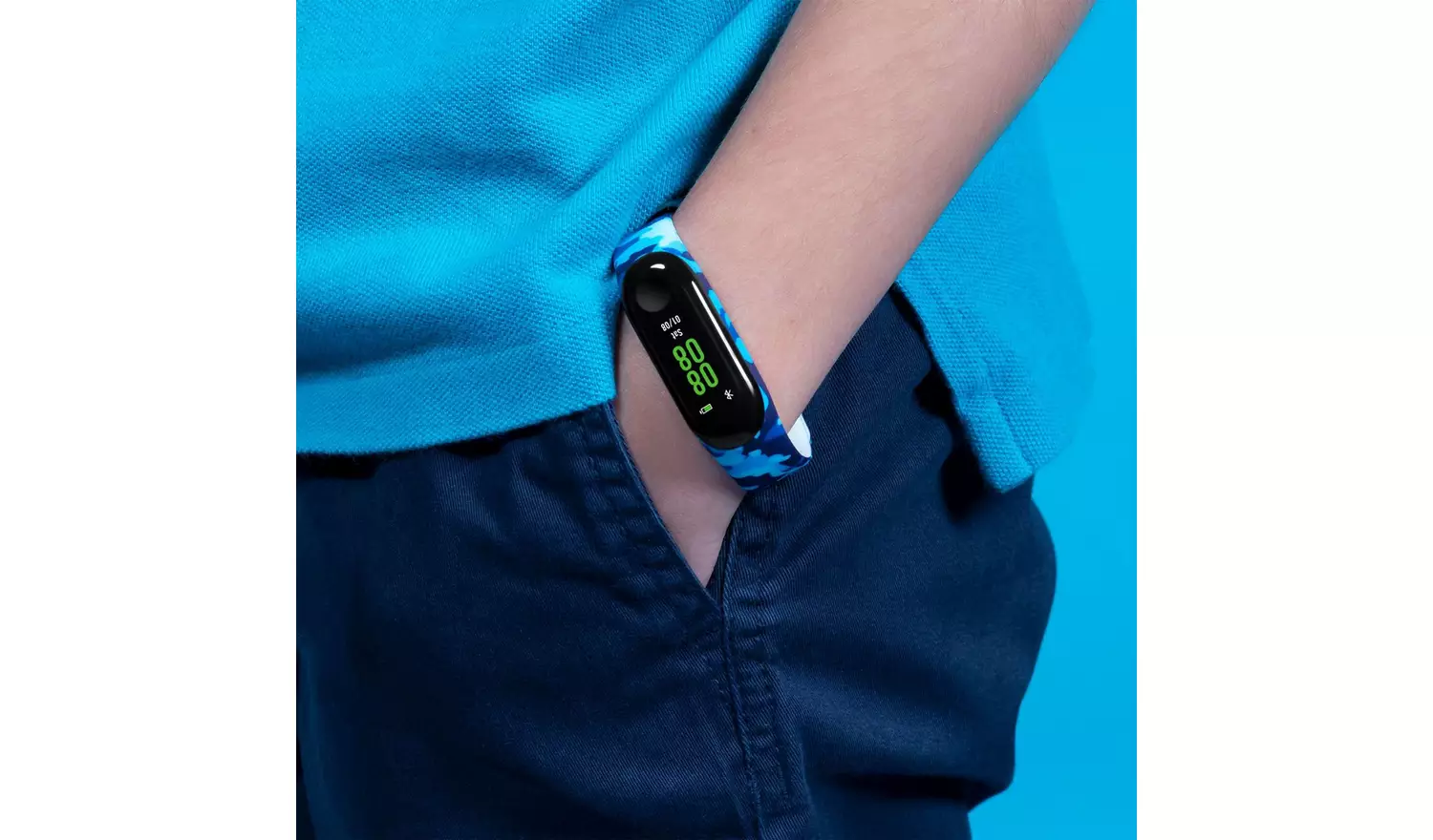 Tikkers Kids Blue Smart Activity Fitness Tracker