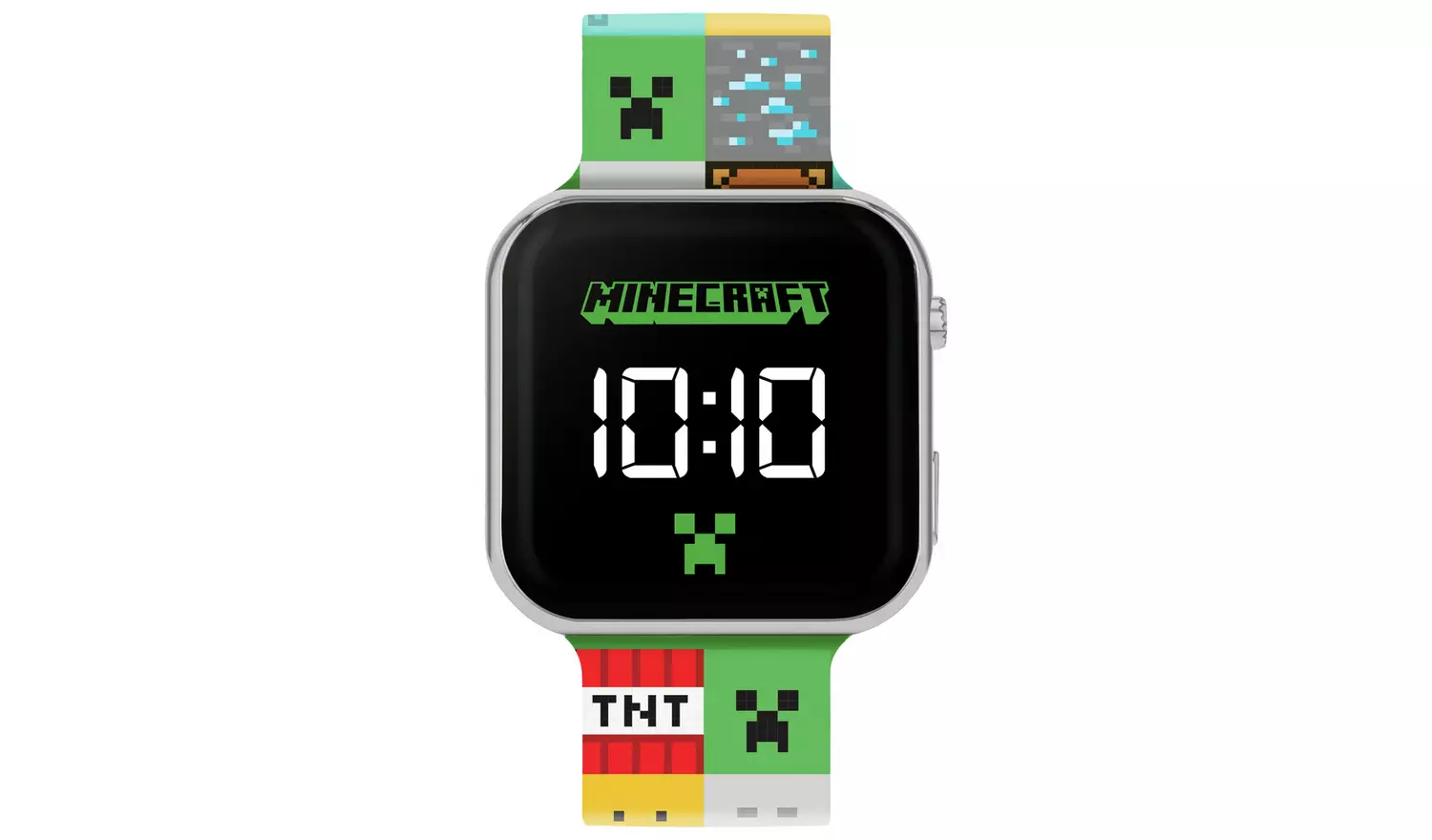 Minecraft Kids Multicoloured LED Digital Watch