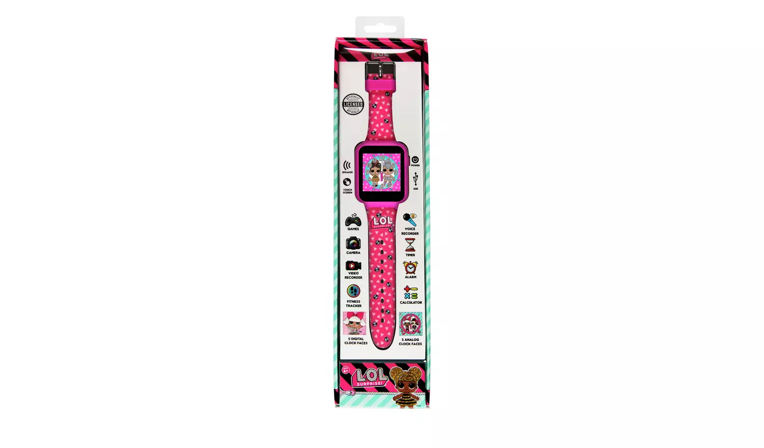 LOL Surprise Kids Pink Interactive Watch