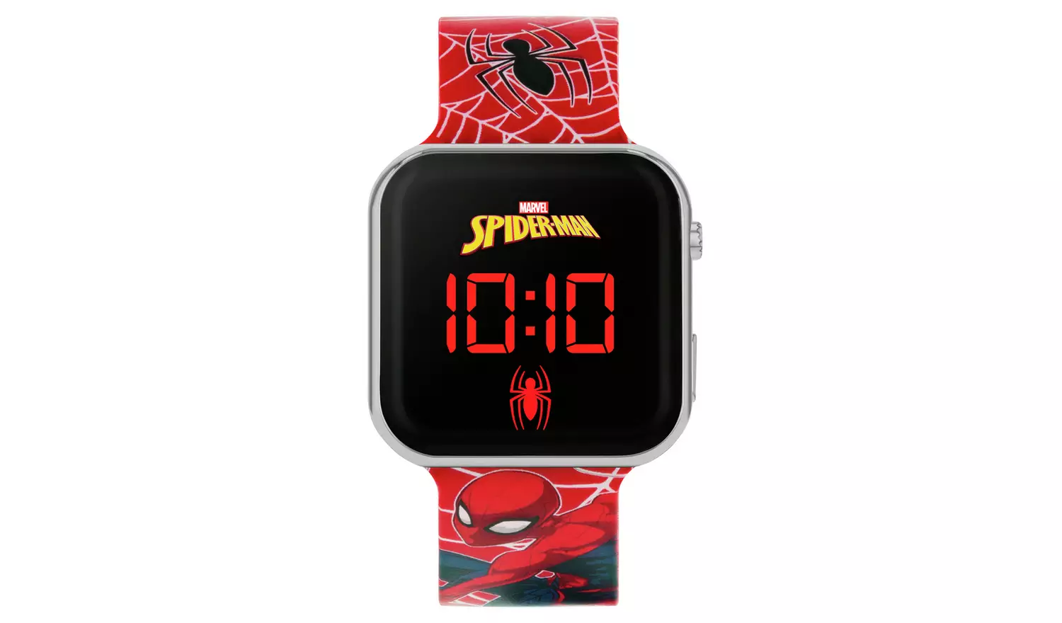 Disney Kids Red Marvel Spider-Man Watch