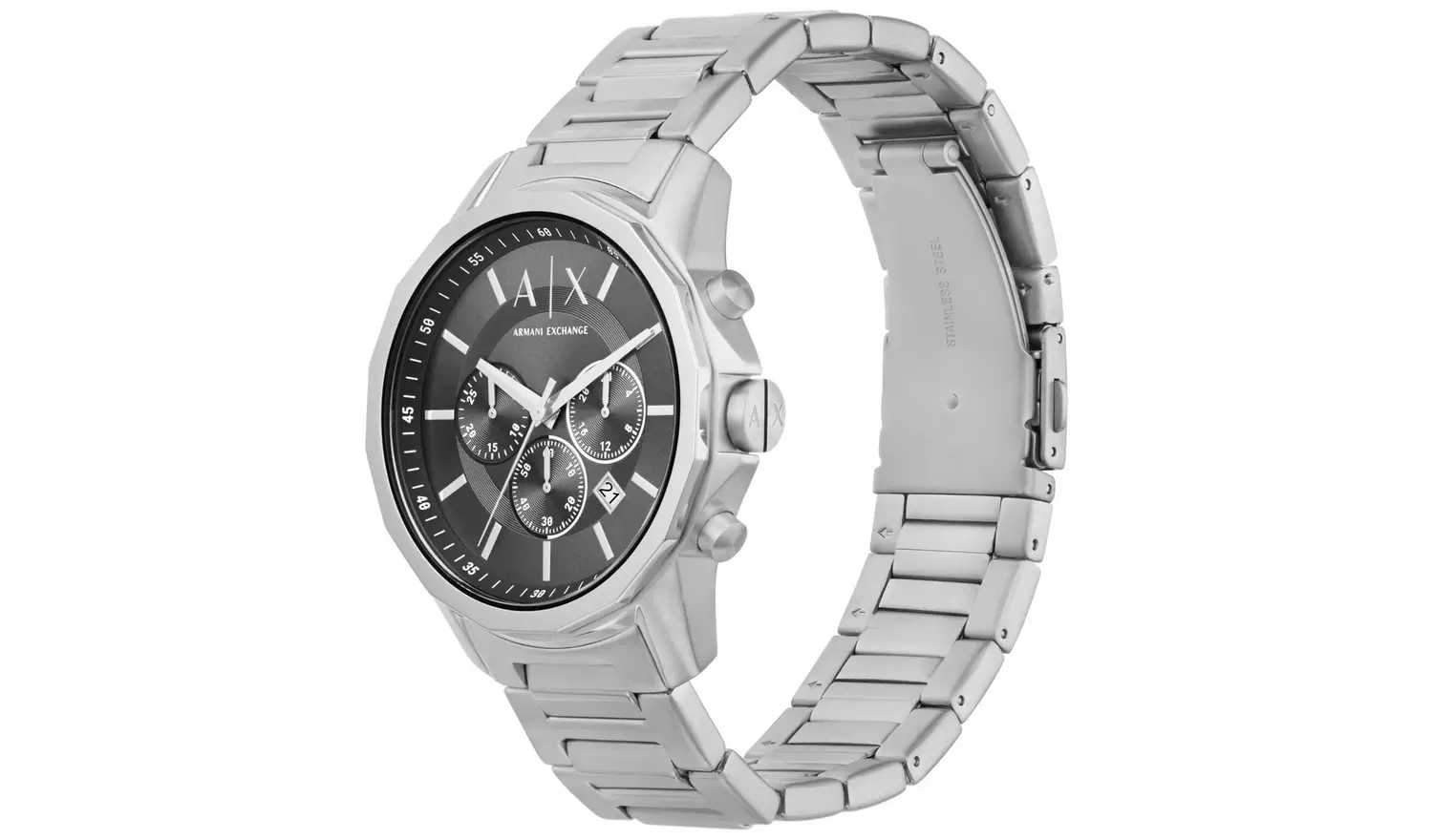 Armani Exchange Men's AX1720 Stainless Steel Bracelet Watch