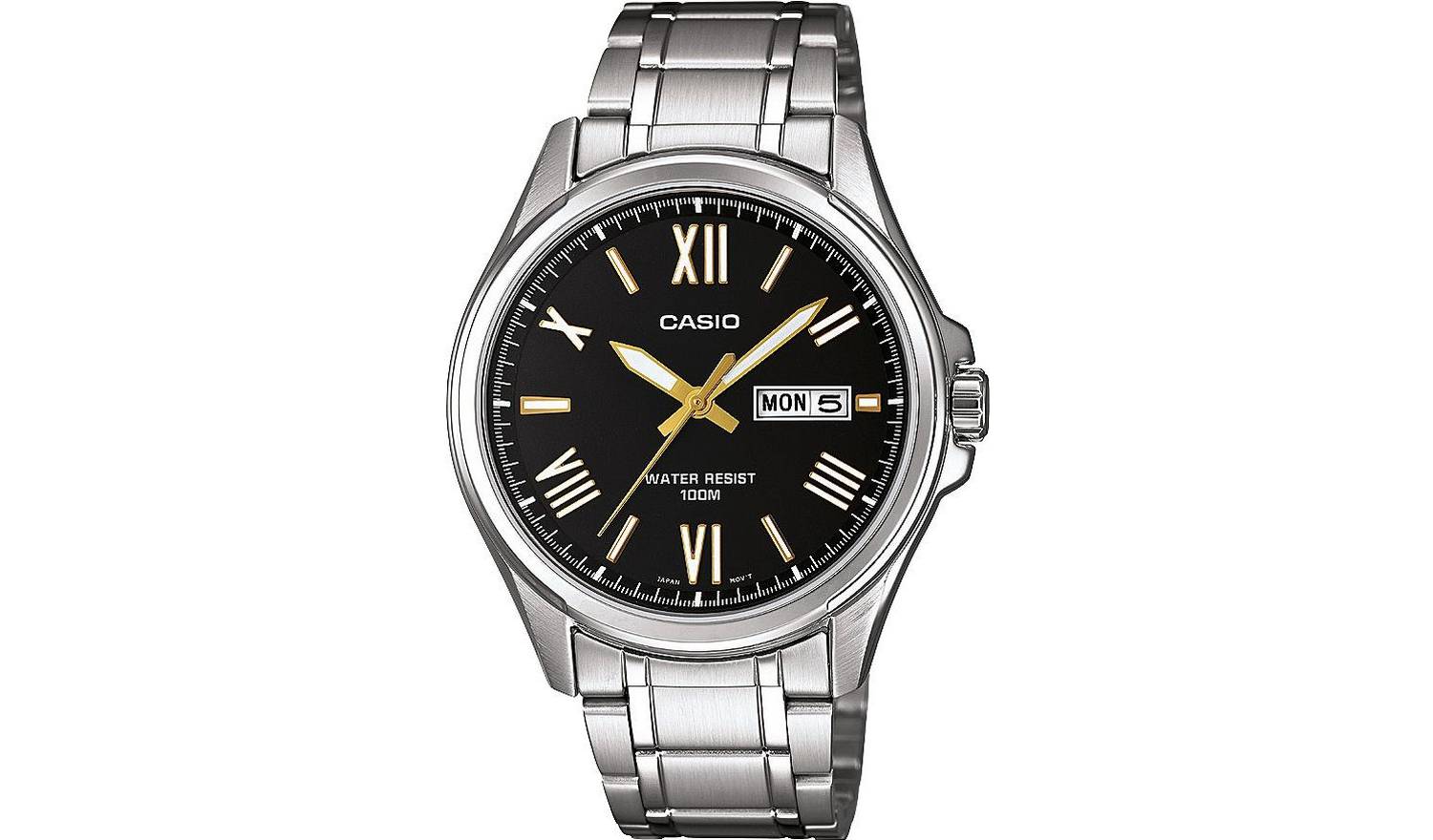 Casio Silver Stainless Steel Bracelet Watch