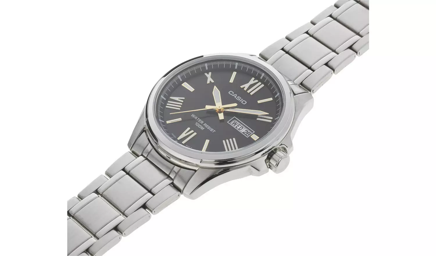 Casio Silver Stainless Steel Bracelet Watch