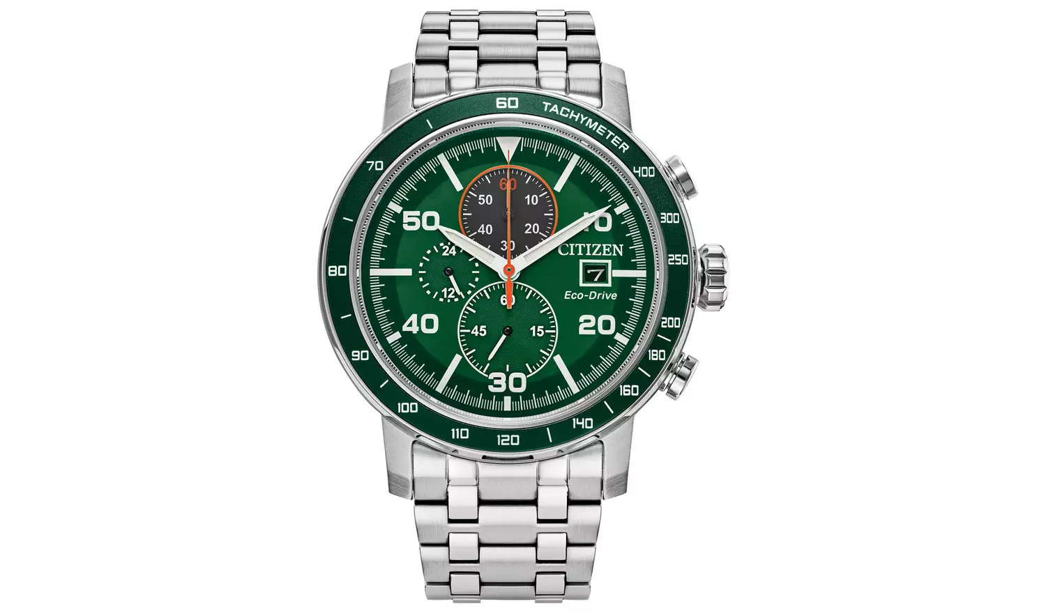 Citizen Men's Silver Tone Stainless Steel Bracelet Watch