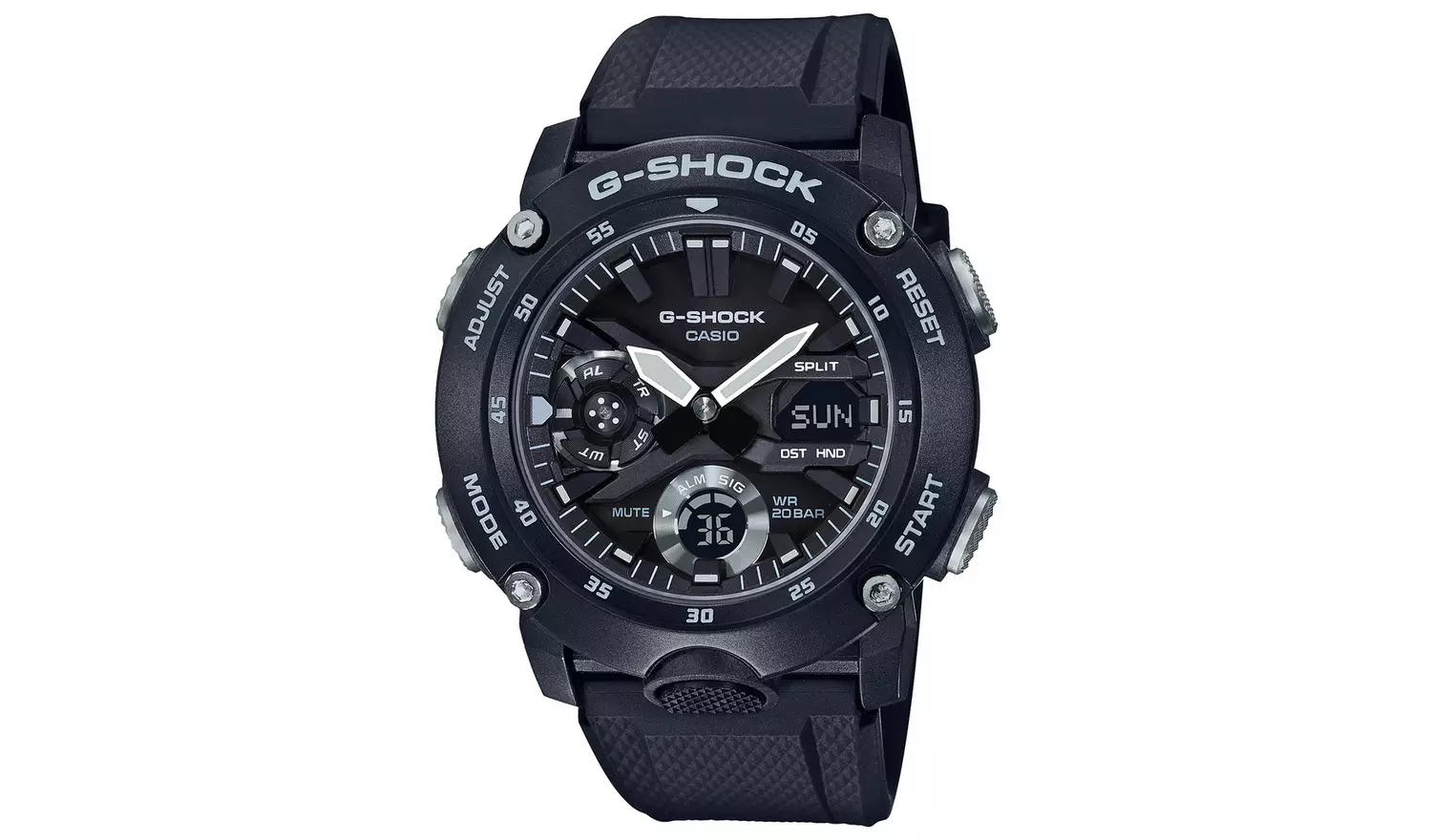 Casio G-SHOCKMen's Black Chronograph Watch