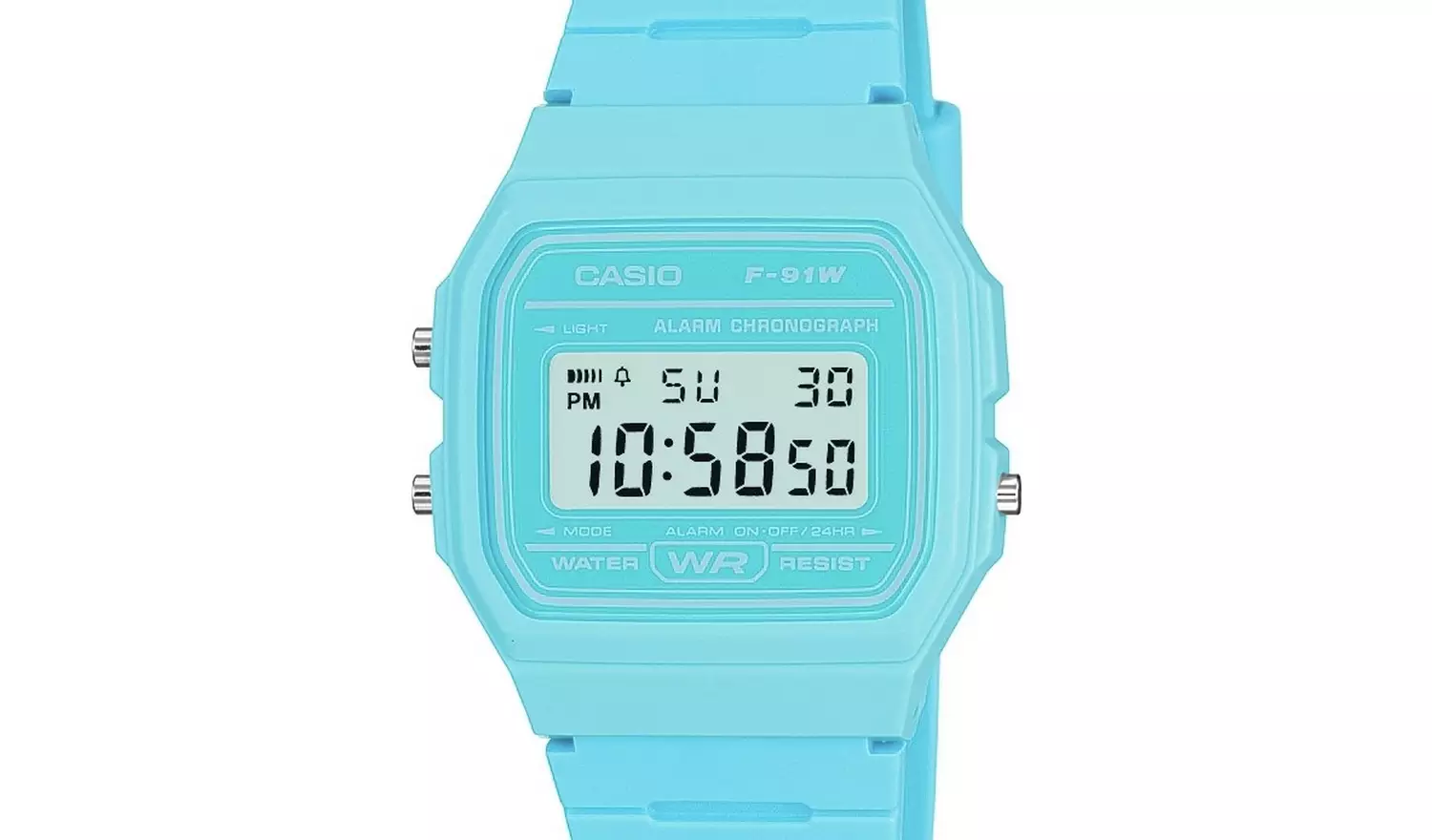 Casio RetroBlue Resin Strap Watch