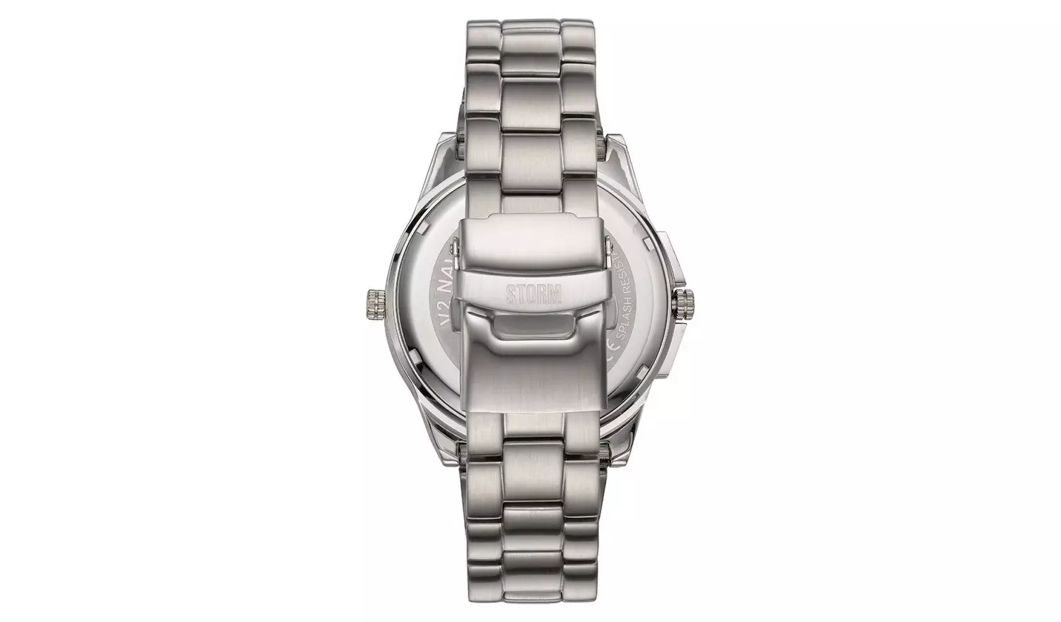 STORM V2 Navigator Stainless Steel Blue Dial Watch