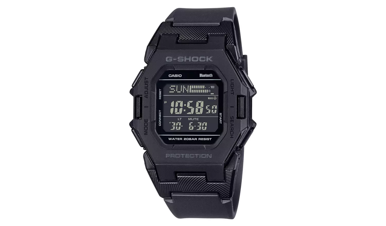 Casio G-SHOCKMen's Digital Display Black Bracelet Watch