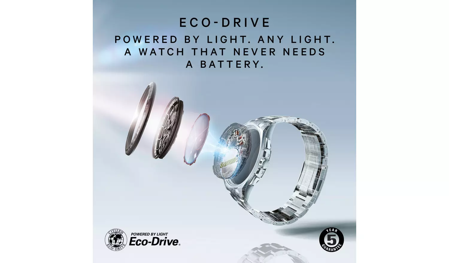 Citizen Eco-Drive Men's Dive Black Silicone Strap Watch