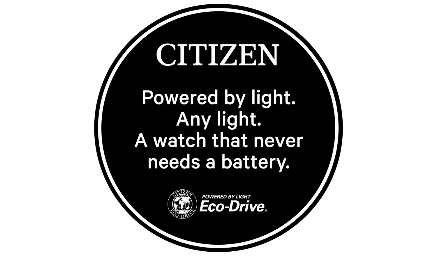 Citizen Eco-Drive Men's Dive Black Silicone Strap Watch