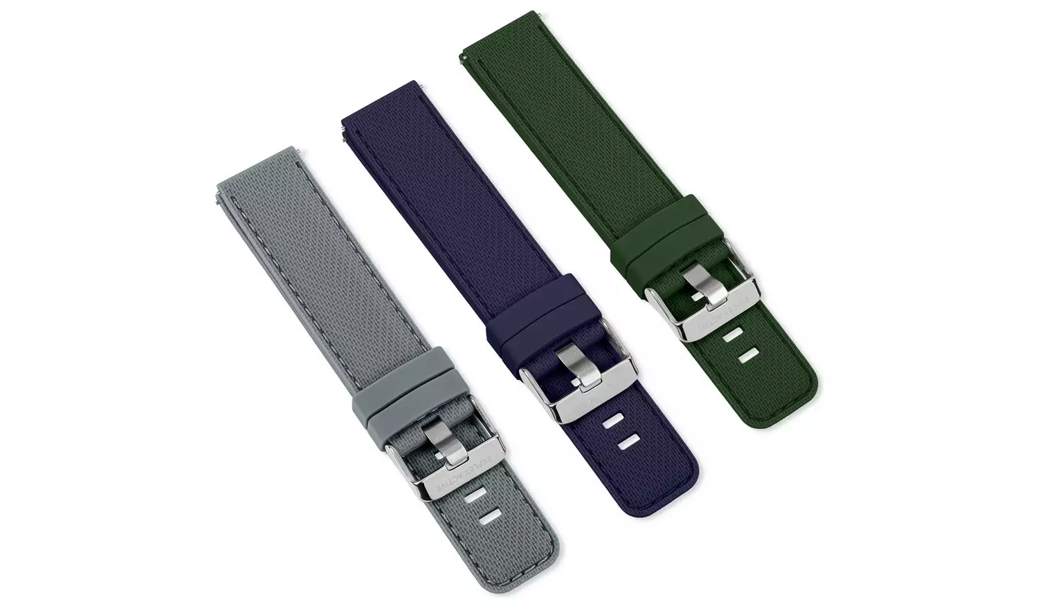 Reflex Active Grey, Blue & Green Interchangeable Watch Strap