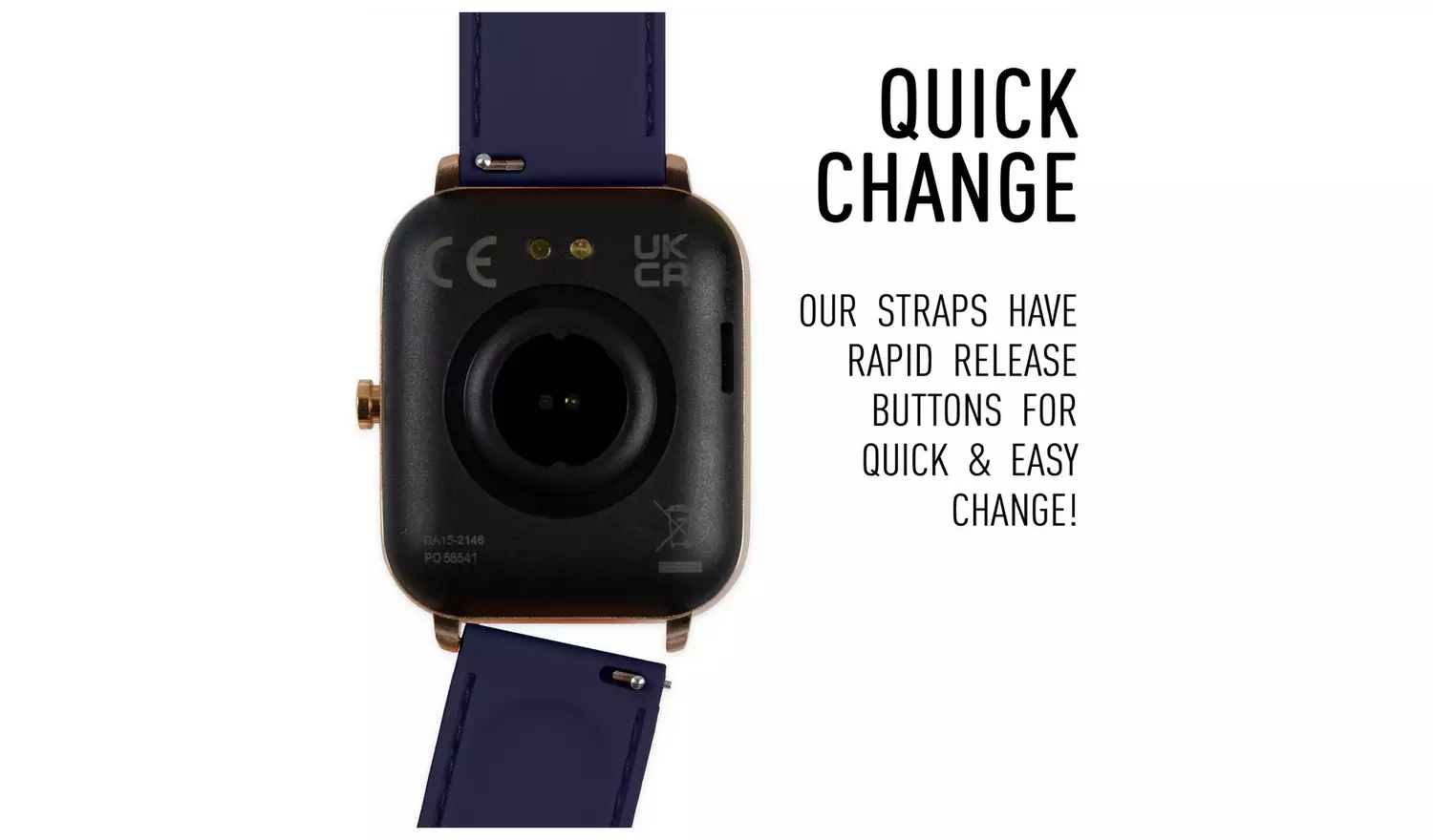 Reflex Active Grey, Blue & Green Interchangeable Watch Strap