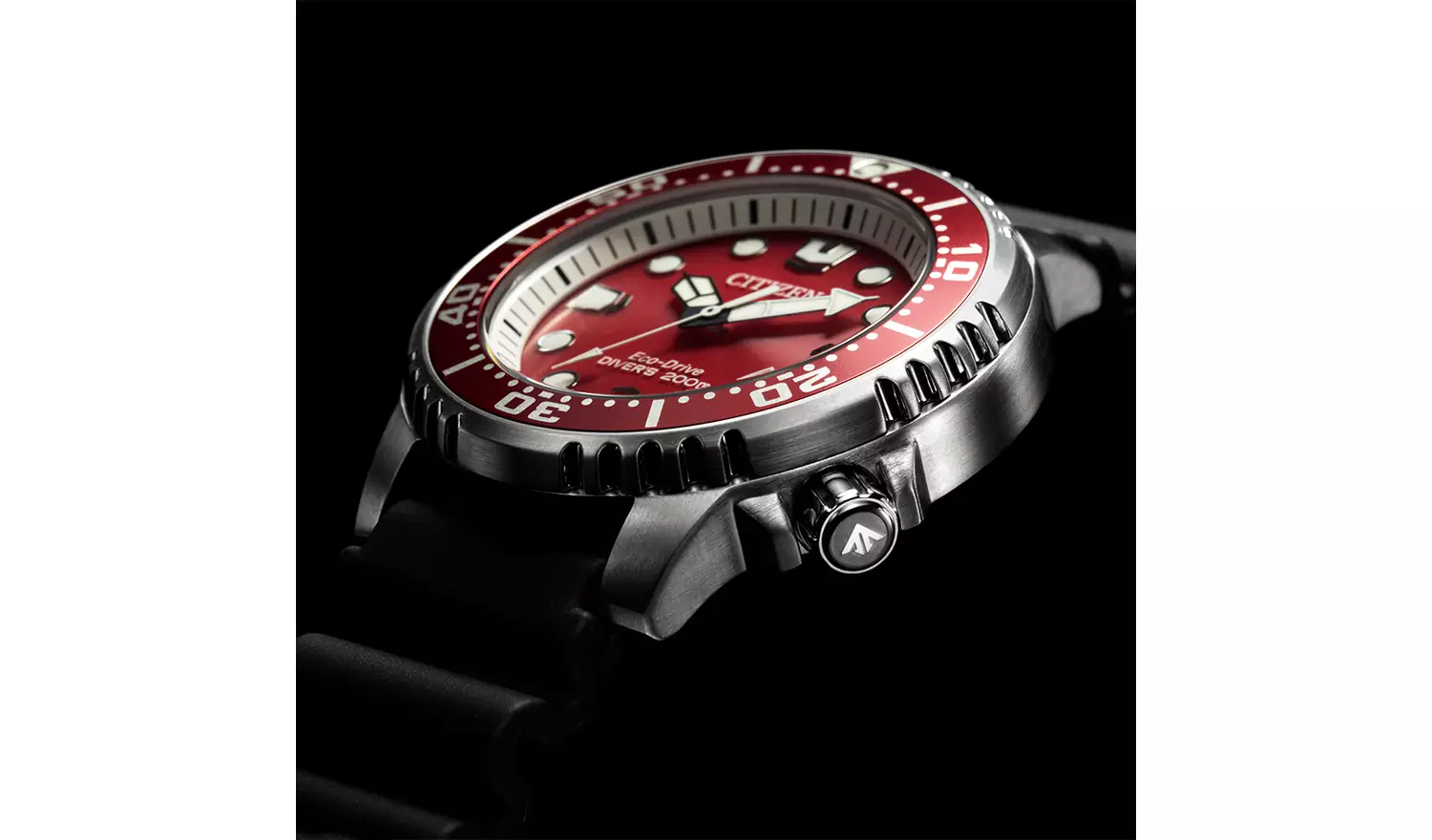 Citizen Eco-Drive Men's Dive Rubber Strap Watch