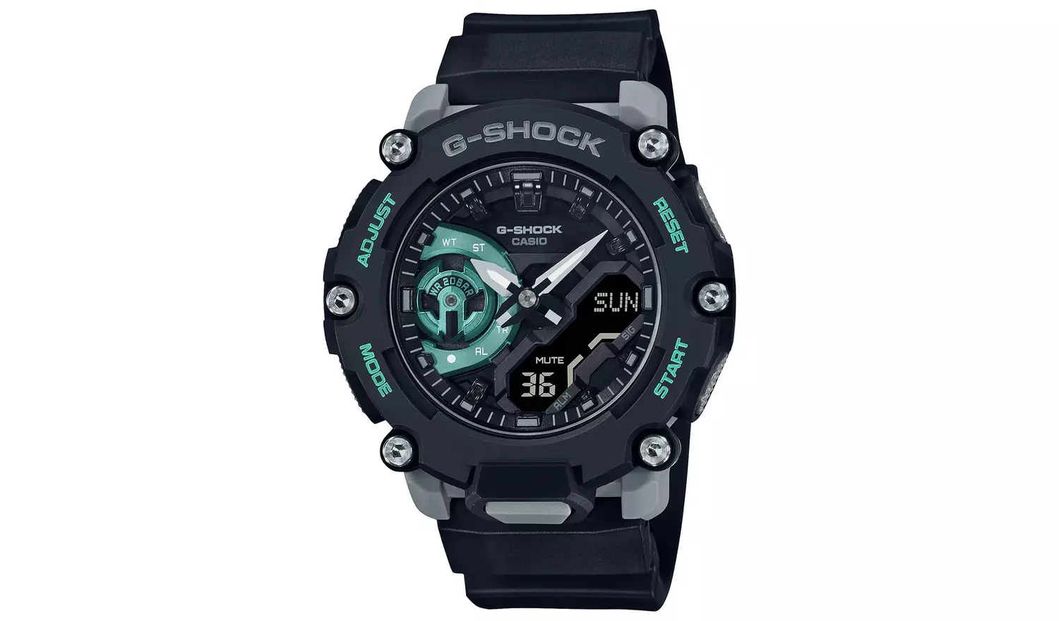 Casio G-SHOCK Men's Black Carbon Resin Strap Watch