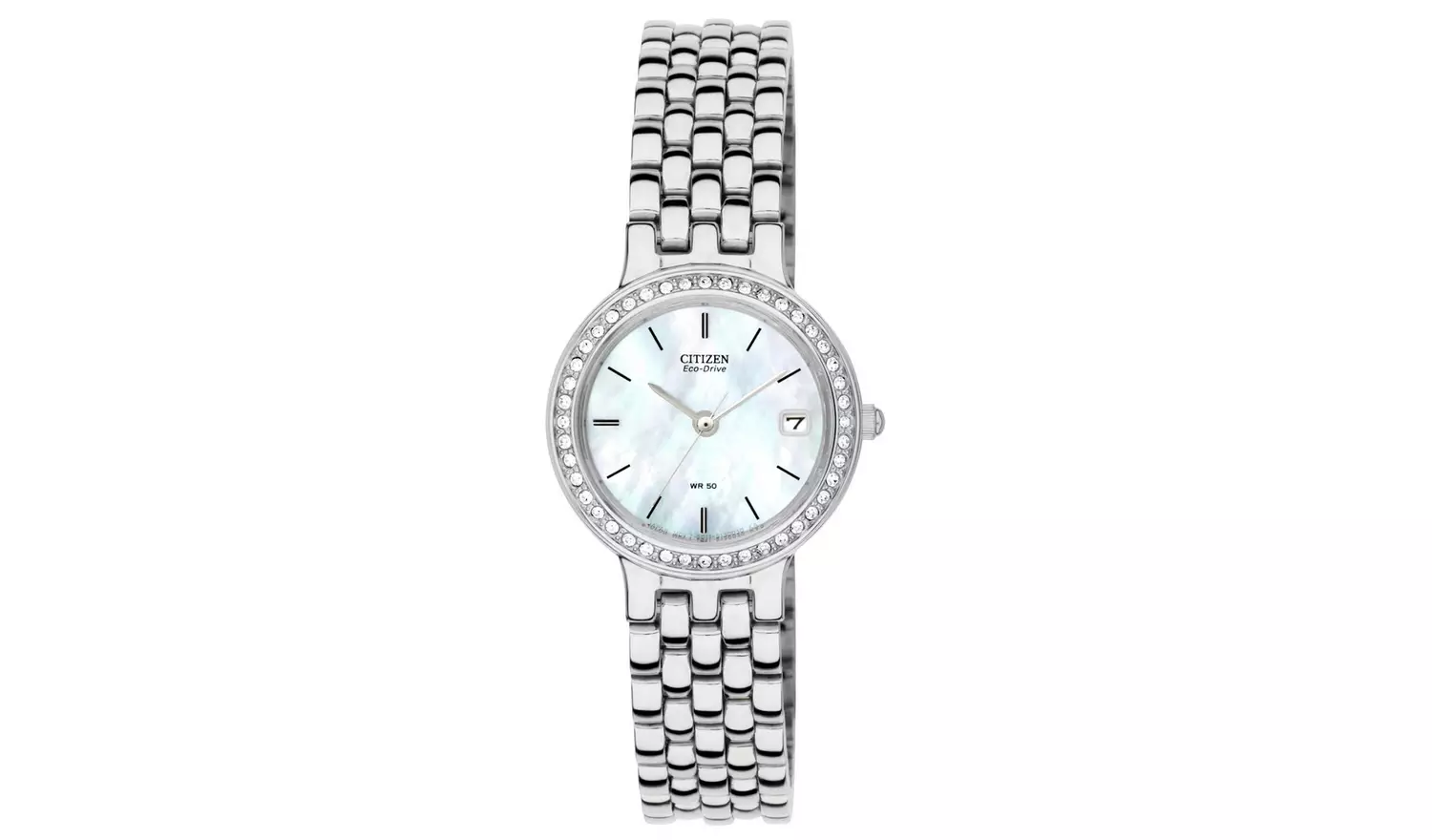 Citizen Ladies Eco-Drive Crystal Bracelet Watch