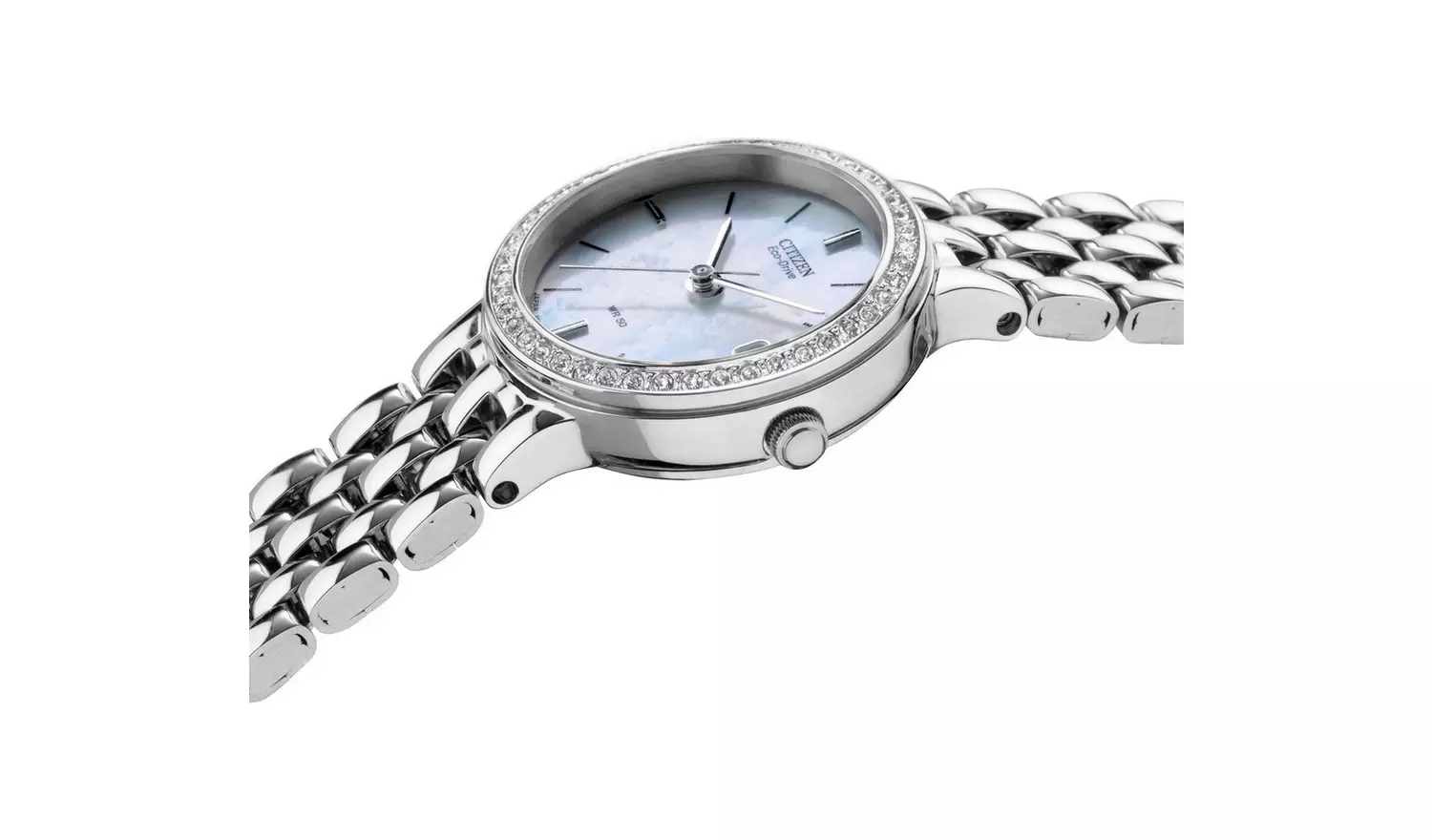 Citizen Ladies Eco-Drive Crystal Bracelet Watch