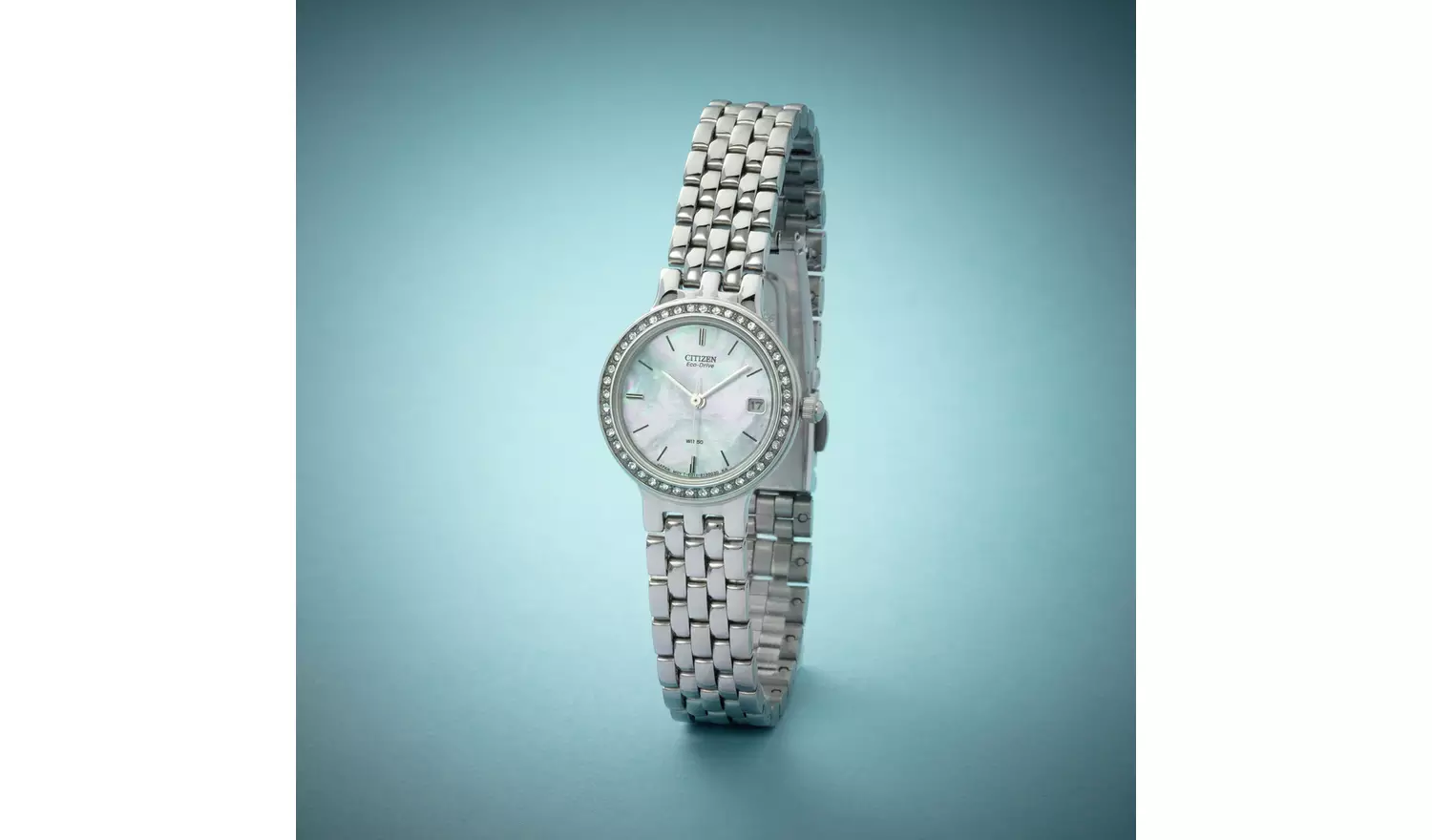Citizen Ladies Eco-Drive Crystal Bracelet Watch