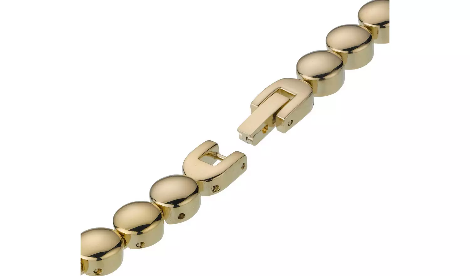 Limit Ladies' Gold Plated Bracelet, Necklace and Watch Set