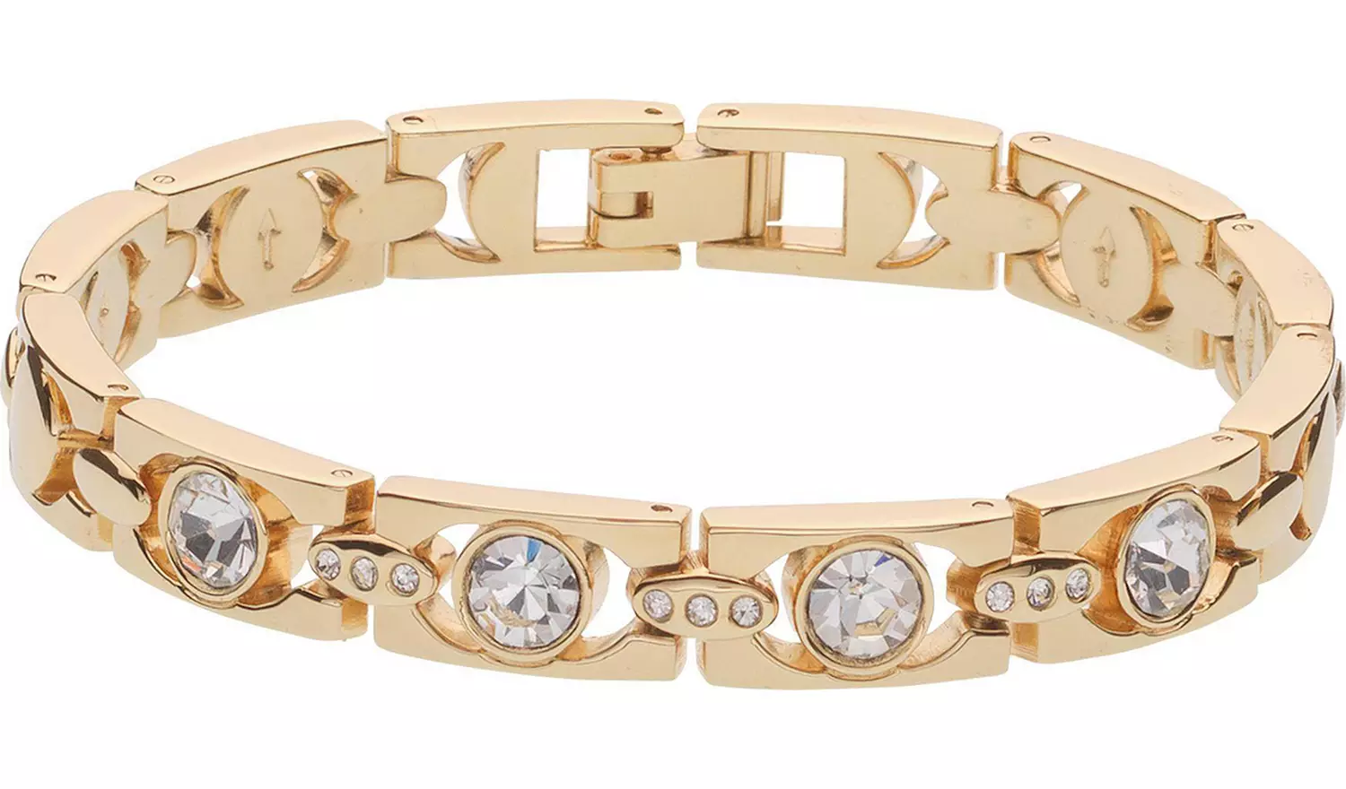 Limit Ladies' Gold Plated Bracelet, Pendant and Watch Set